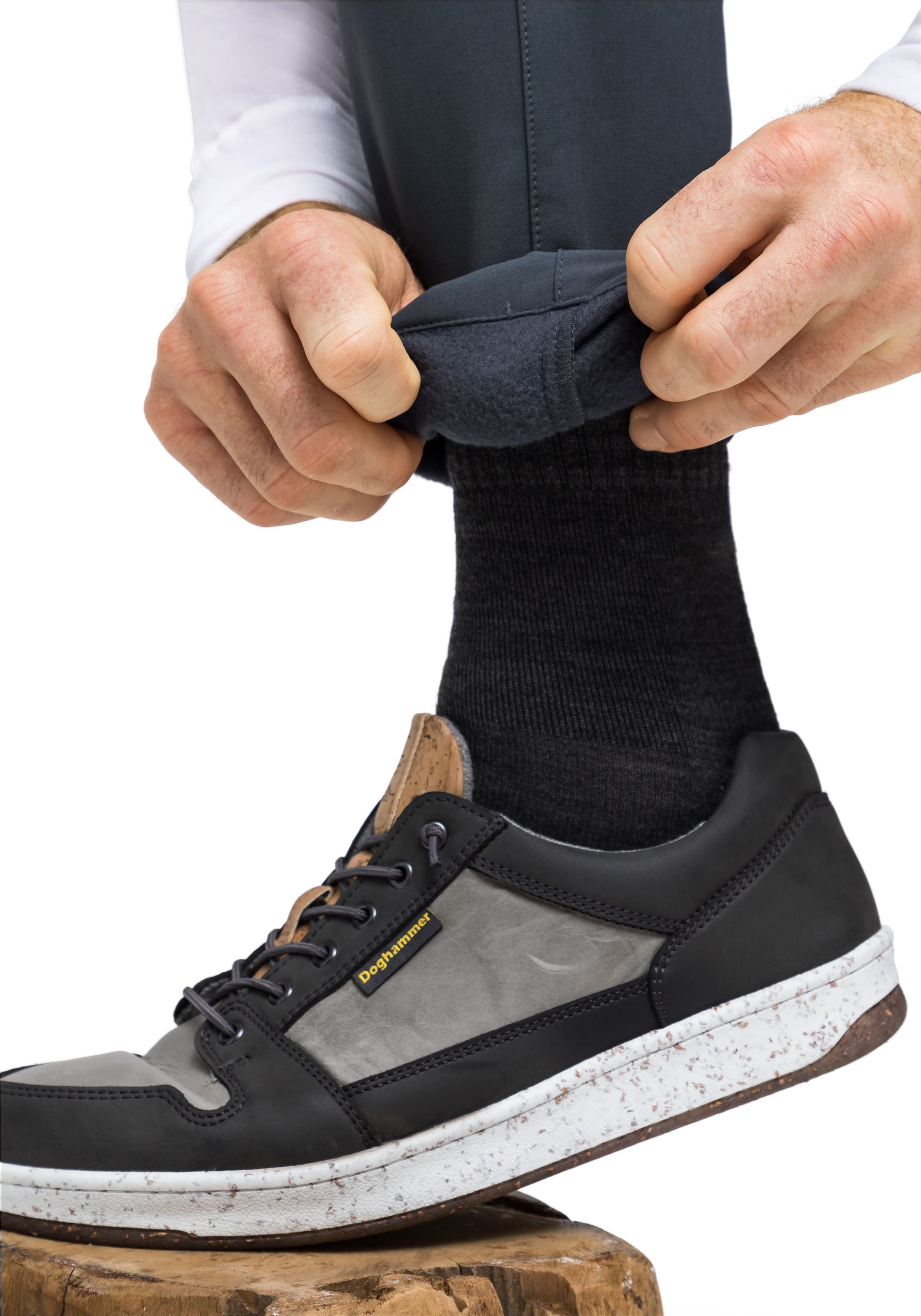 Maier Sports Funktionshose »Charles«, Herren Outdoorhose, elastische Hose mit Fleece Innenseite, Regular fit