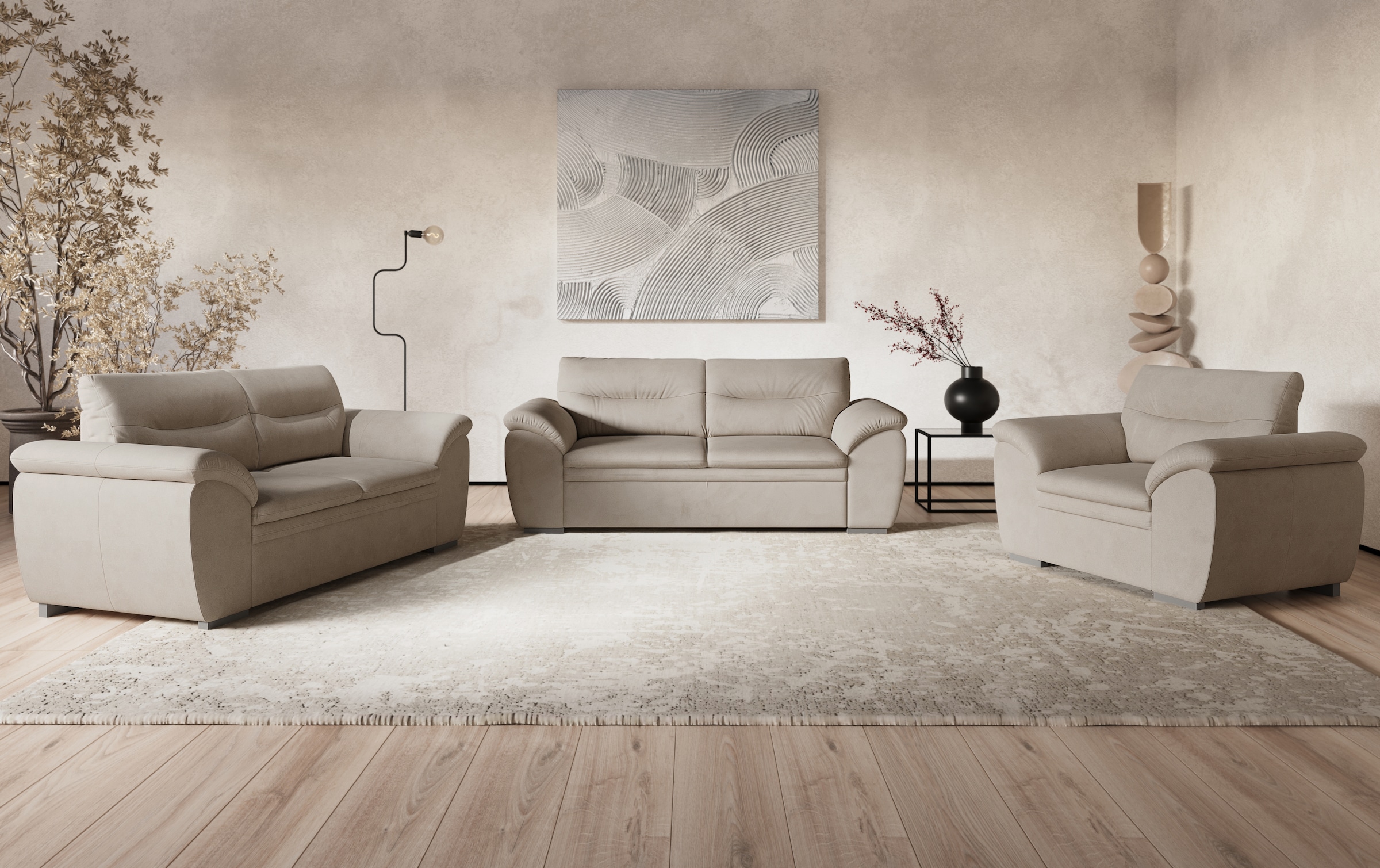 COTTA Sessel »Leandra« Polstergarnitur, auch als Set erhältlich