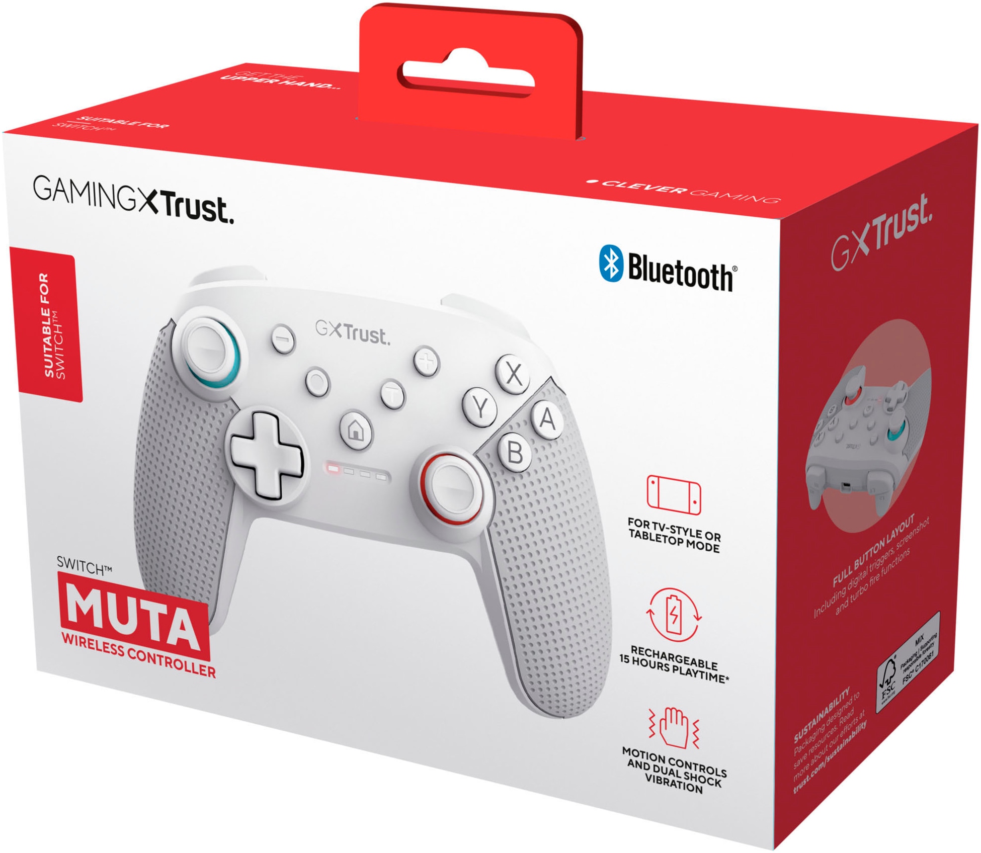 Trust Nintendo-Controller »GXT 1246W Muta«