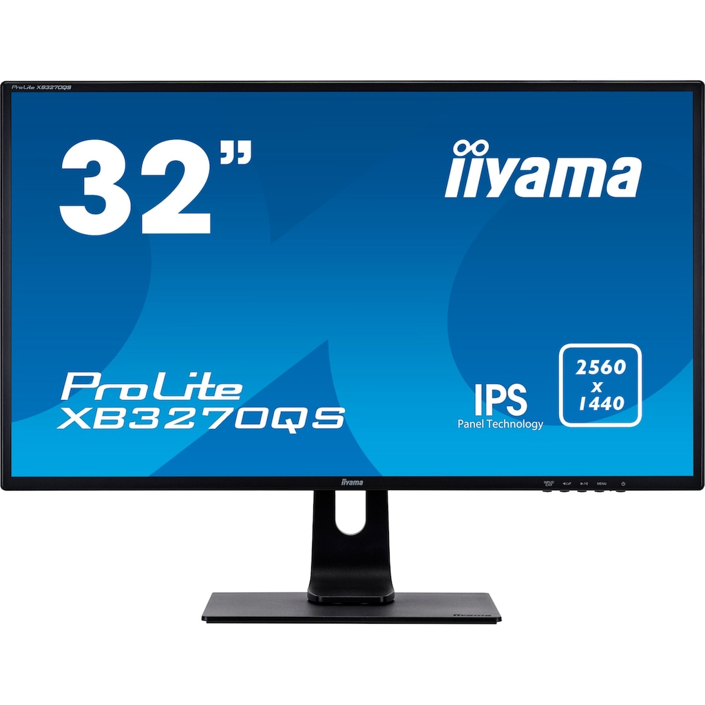 Iiyama Gaming-Monitor »ProLite XB3270QS-B1 C«, 81,3 cm/31,5 Zoll, 2560 x 1440 px, WQHD, 4 ms Reaktionszeit, 60 Hz