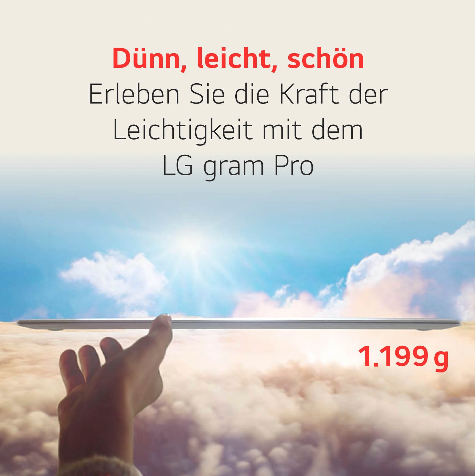LG Business-Notebook »Gram 16" Ultralight Laptop, IPS-Display, 16 GB RAM, Windows 11 Home,«, 40,6 cm, / 16 Zoll, Intel, Core Ultra 7, ARC, 1000 GB SSD, 16Z90S-G.AA77G, 2024