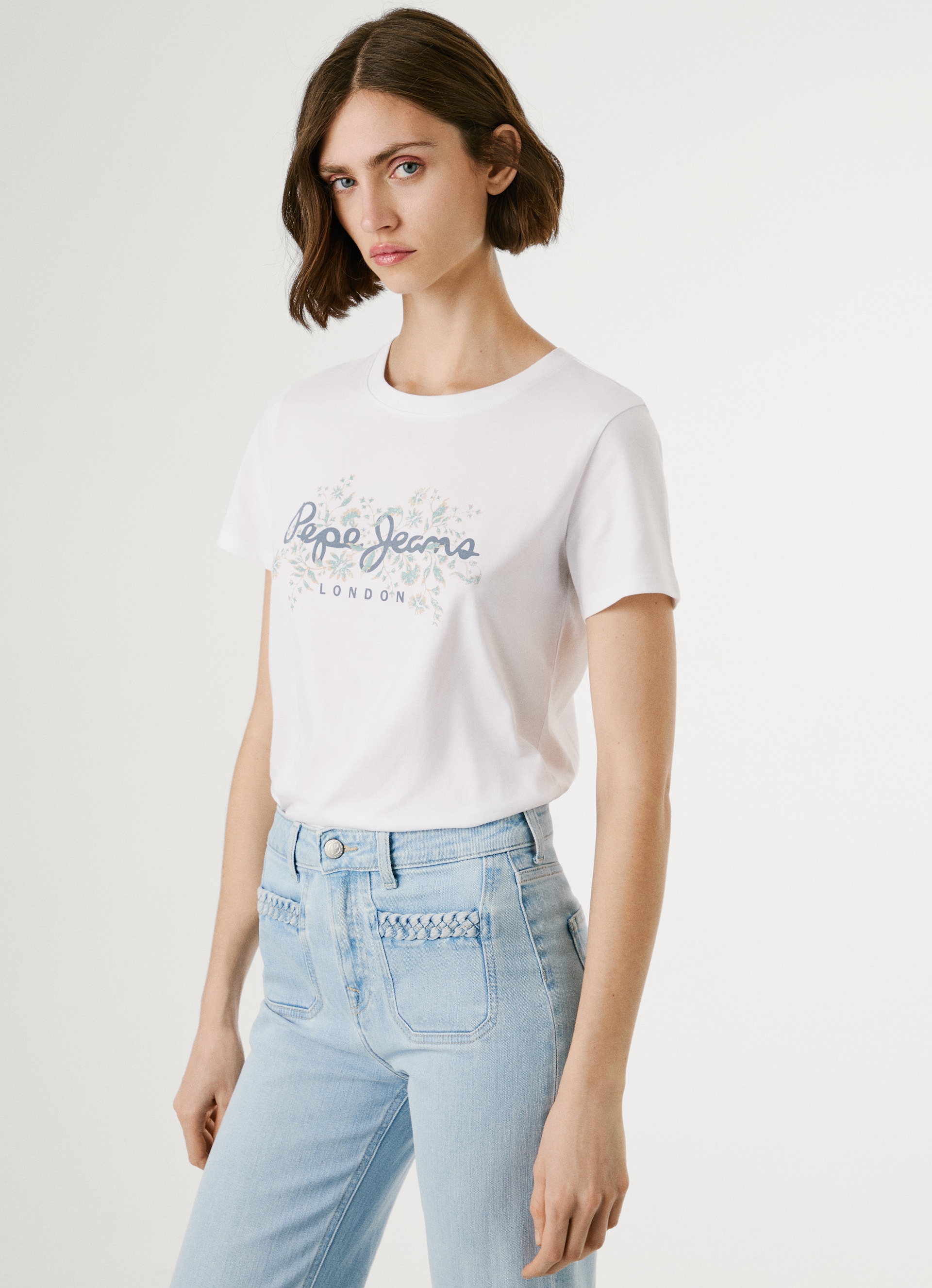 Pepe Jeans T-Shirt »BERO« Rundhals, mit Print