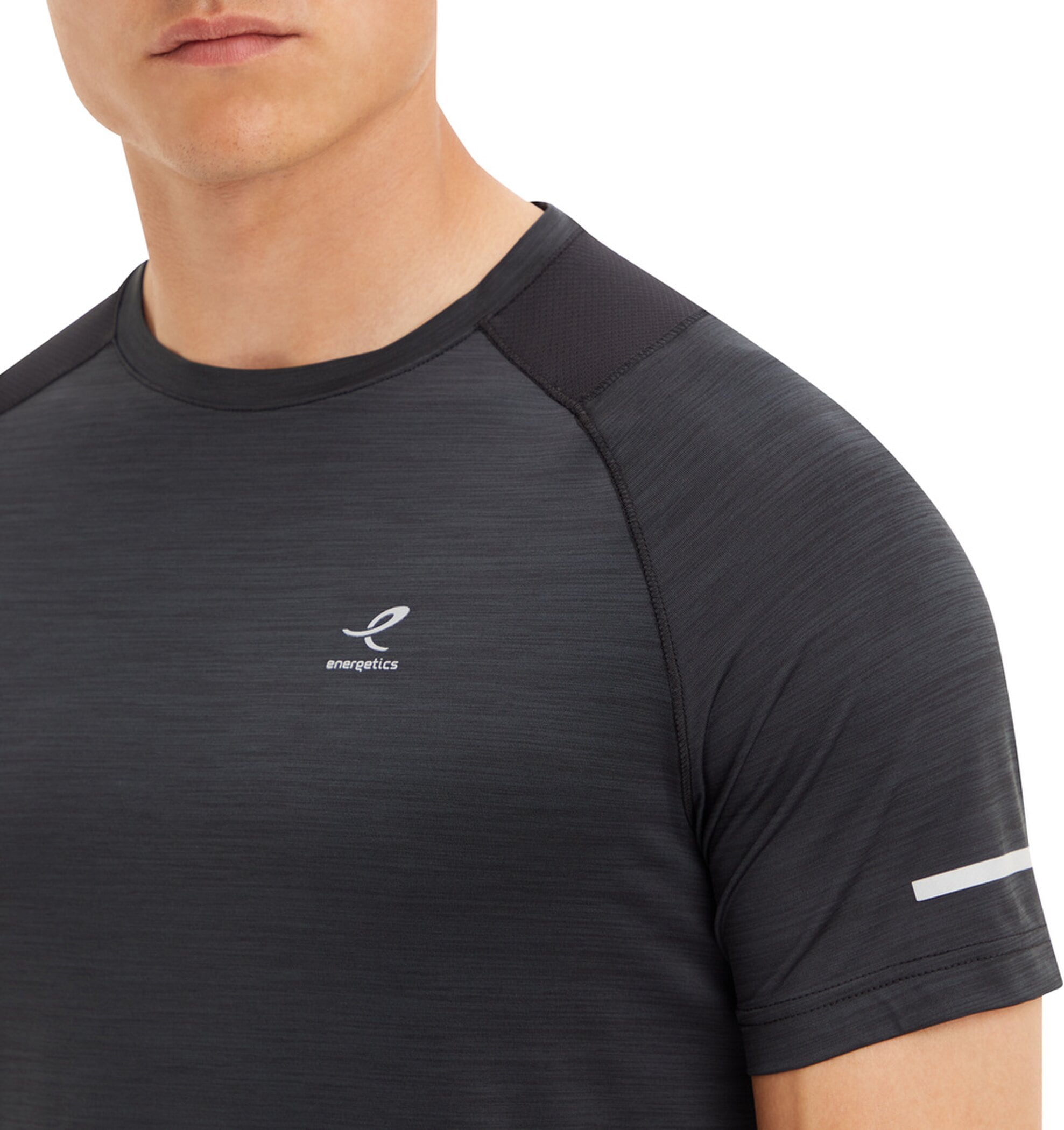 Energetics Laufshirt »He.-T-Shirt Ailo SS M« mit atmungsaktiven Mesheinsätzen, schnell trocknend