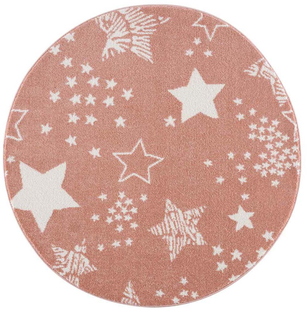 Carpet City Kinderteppich »Anime9387«, rund, 11 mm Höhe, Sternen-Teppich, W günstig online kaufen