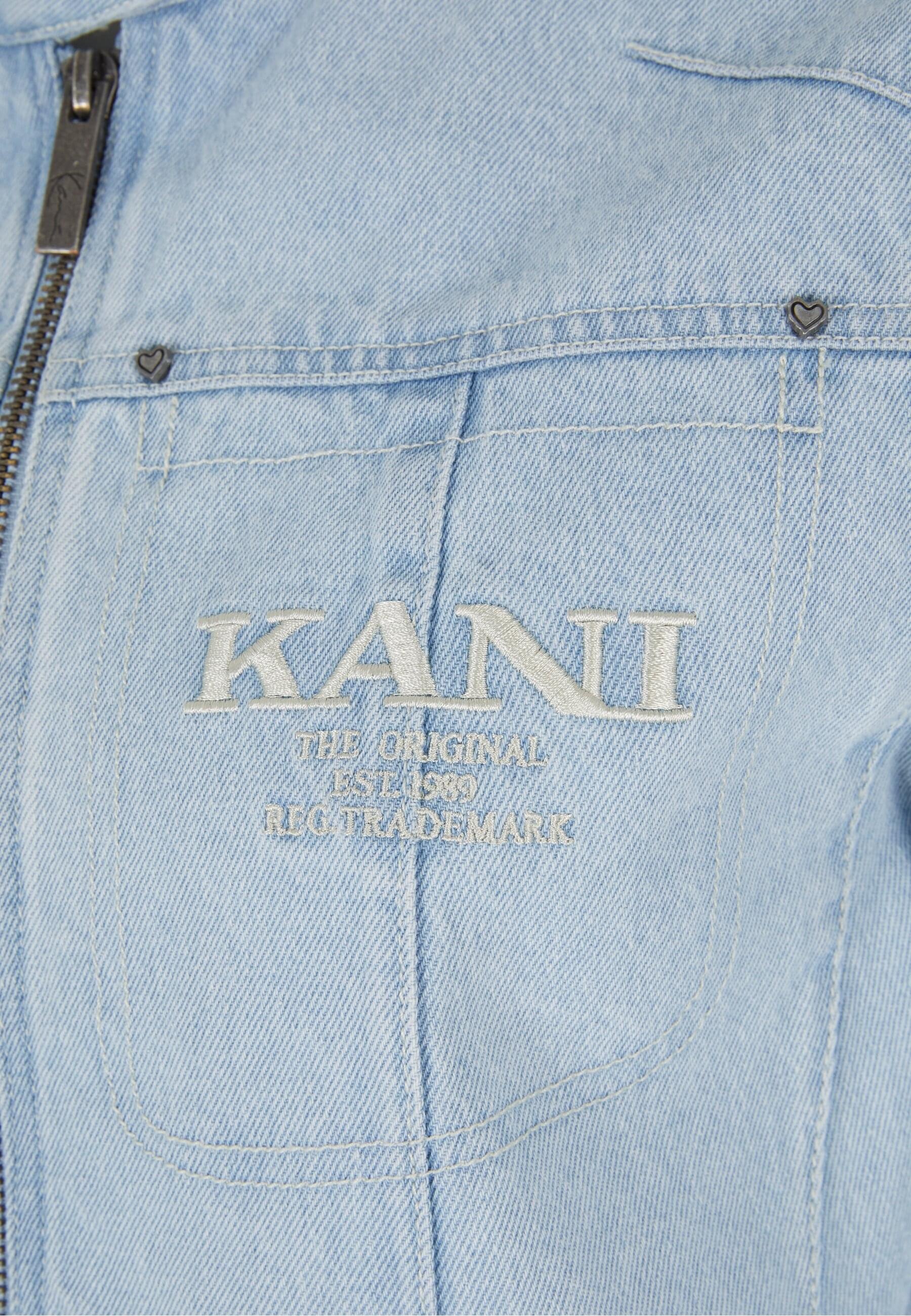 Karl Kani Allwetterjacke »Karl Kani Retro TM Denim Biker Jacket« 1 Stk. tlg. ohne Kapuze