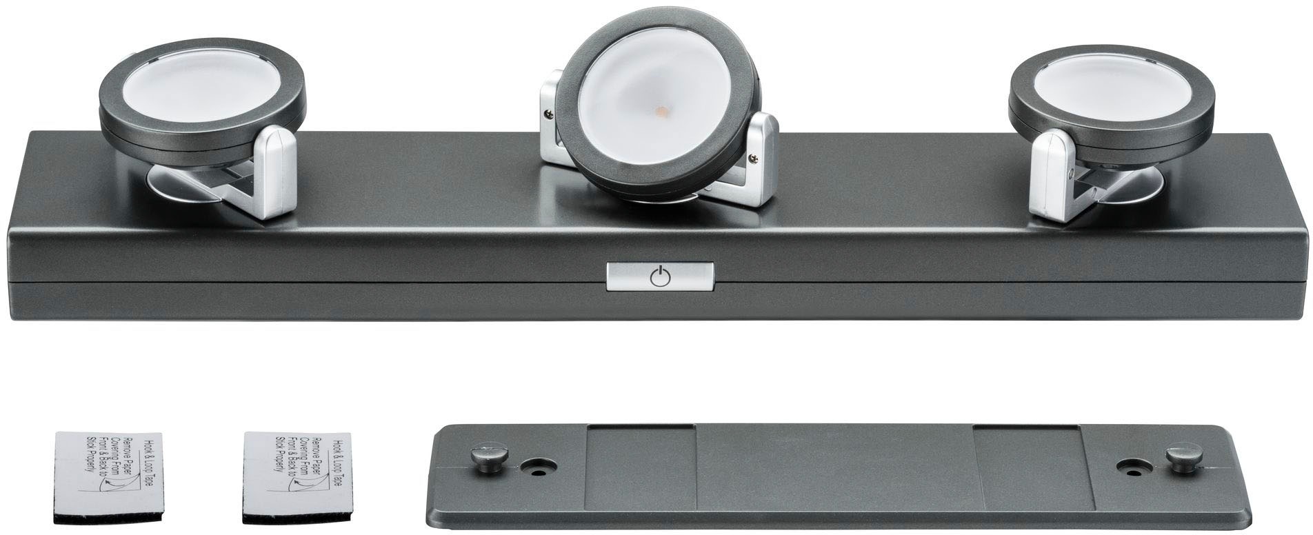 Paulmann Unterschrankleuchte »LED Rotate 3er-Spot dimmbar batteriebetrieben günstig online kaufen