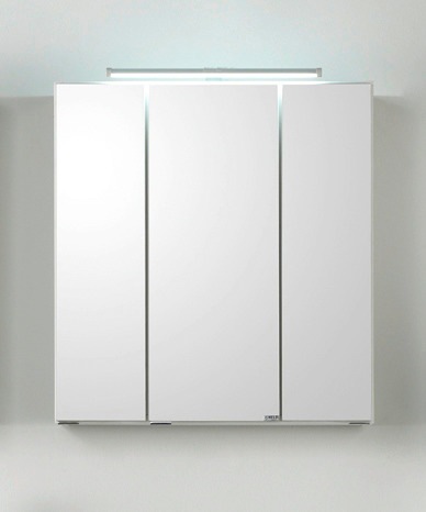 welltime Badmöbel-Set »Siena«, (2 St.), Spiegelschrank inklusive LED-Beleuchtung, Breite 60 cm
