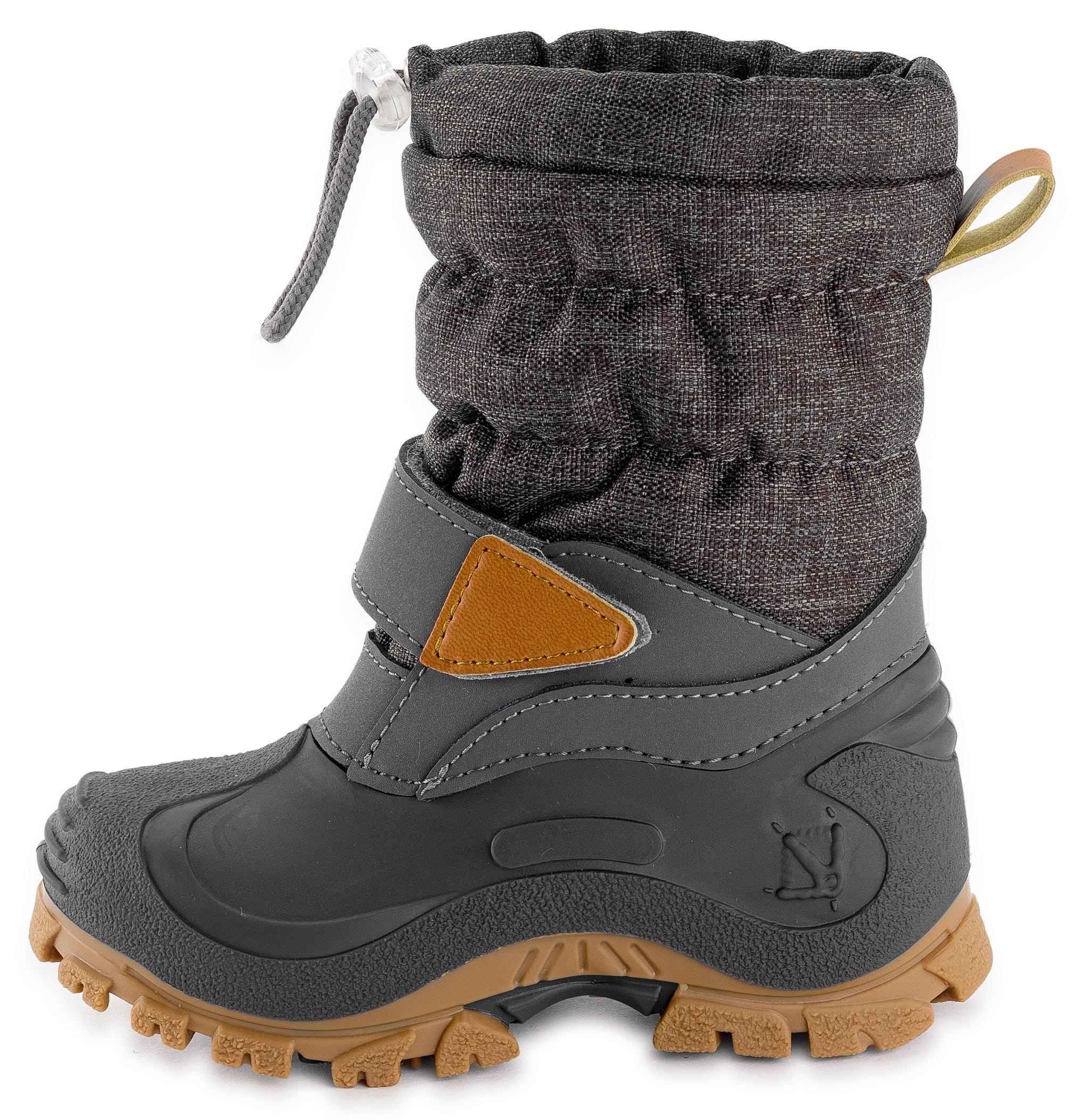 Lurchi Snowboots »Finn«, Winterboots mit Schurwolle, Größenschablone zum Download