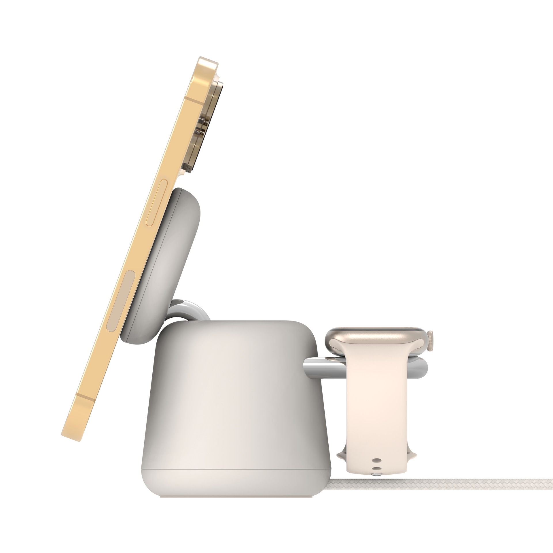 Belkin Wireless Charger »BOOST CHARGE PRO 2in1 Ladedock mit MagSafe 15W«