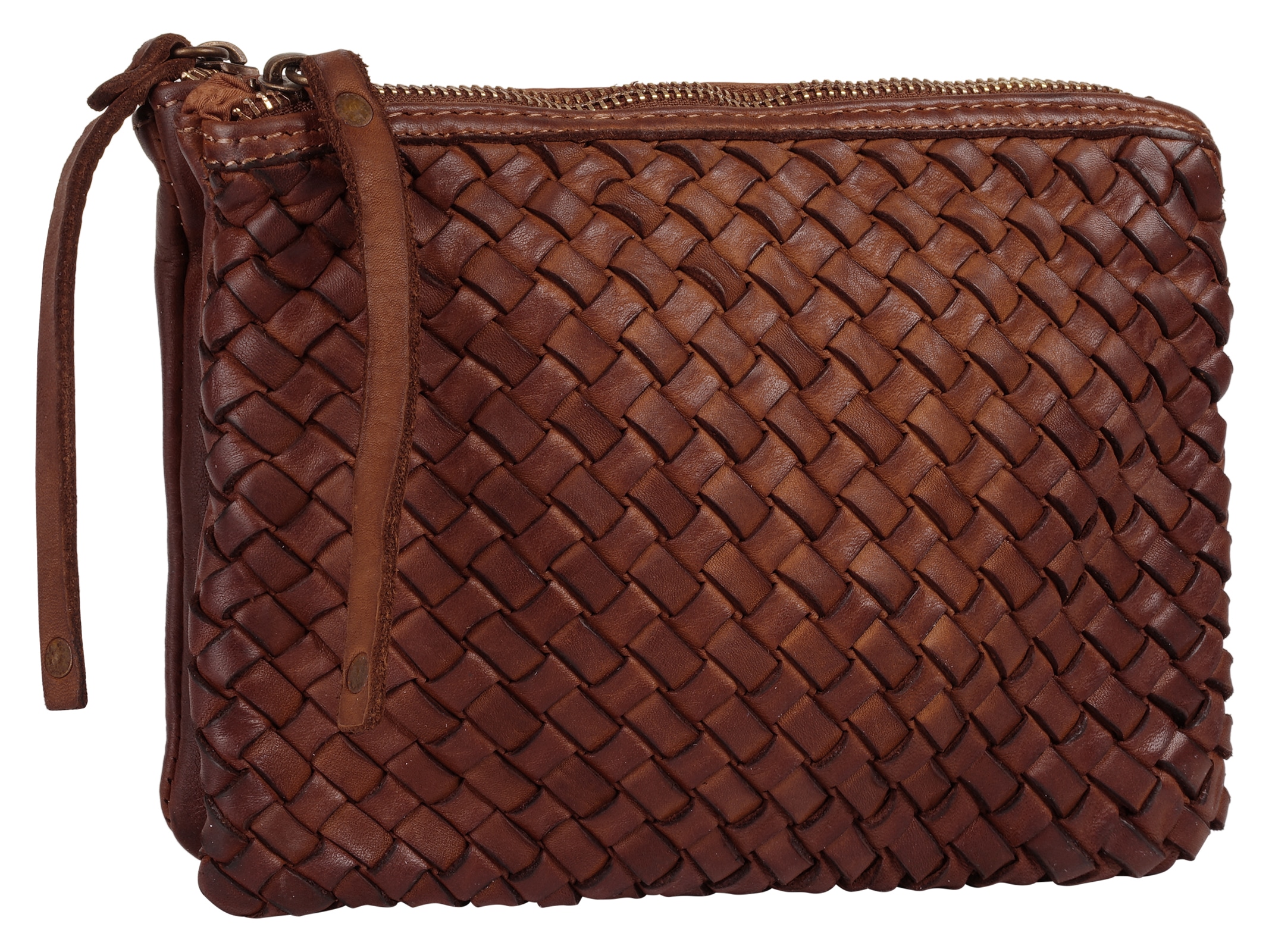 Samantha Look Umhängetasche echt Leder, Made in Italy