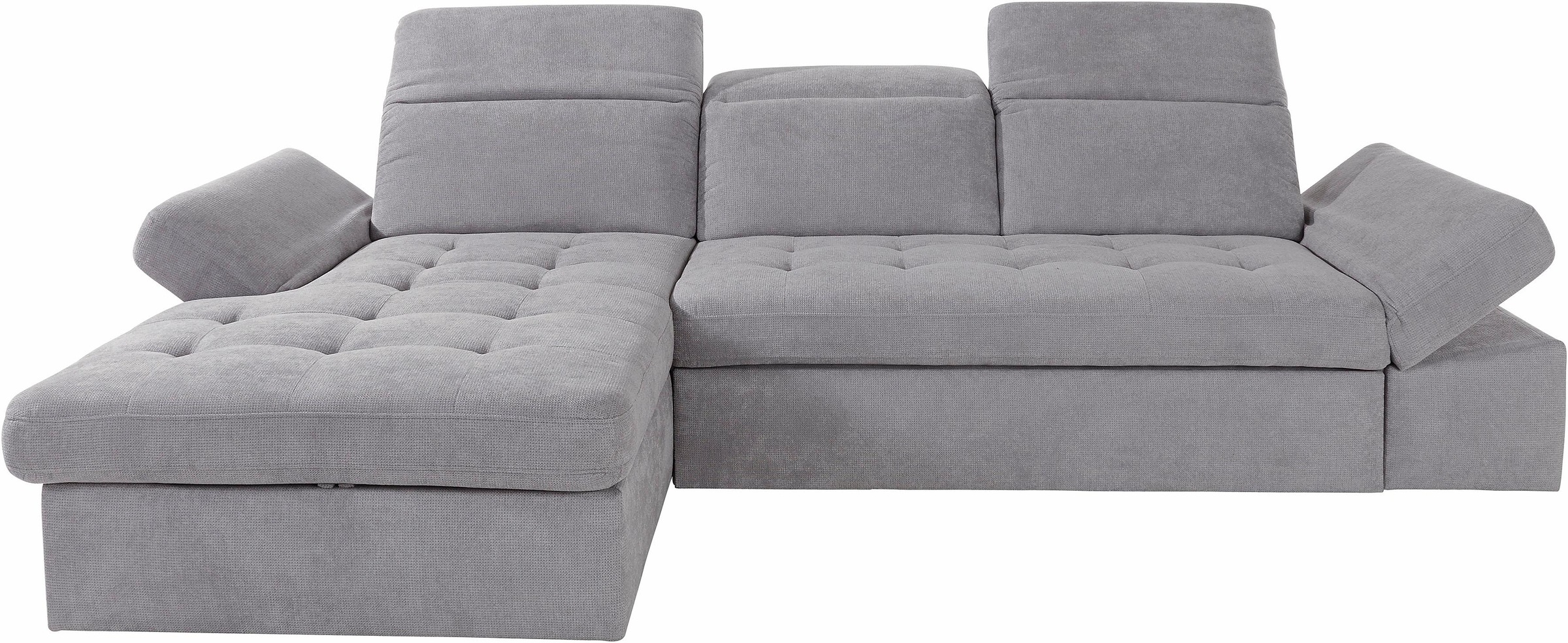 sit&more Ecksofa »Stardust L-Form«, wahlweise mit Bettfunktion und Bettkast günstig online kaufen