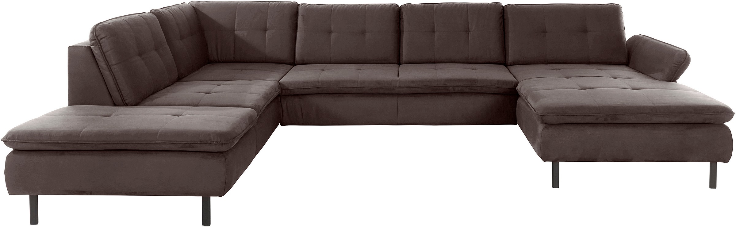 Home affaire Wohnlandschaft »Birkholm U-Form« Armlehnverstellung, auch in E günstig online kaufen