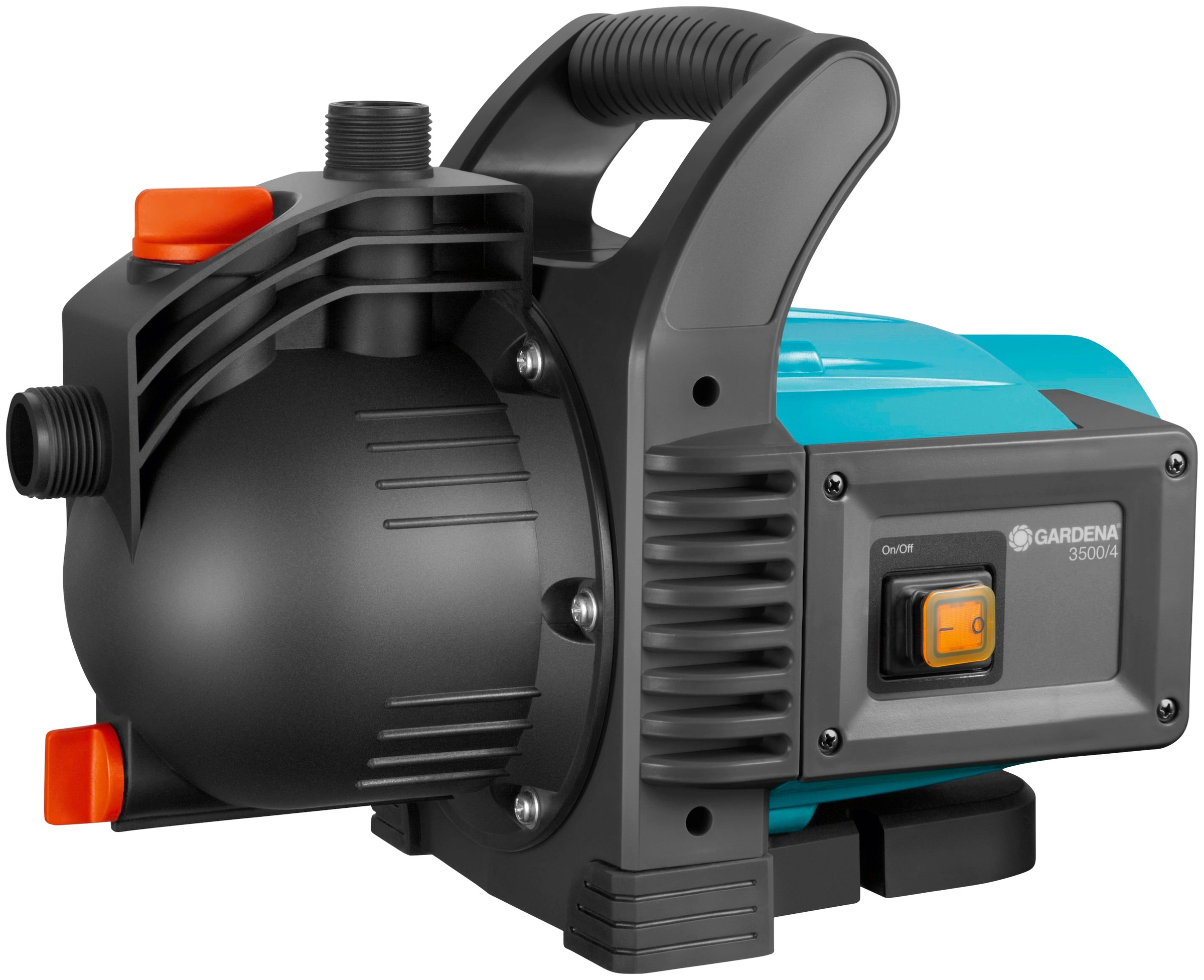 LEHMANNN Gartenpumpe, 900 W, 3600 L/H, 4,2 Bar, Induktionsmotor