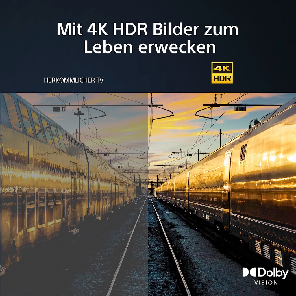 Sony LED-Fernseher »KD-55X75WL«, 139 cm/55 Zoll, 4K Ultra HD, Google TV