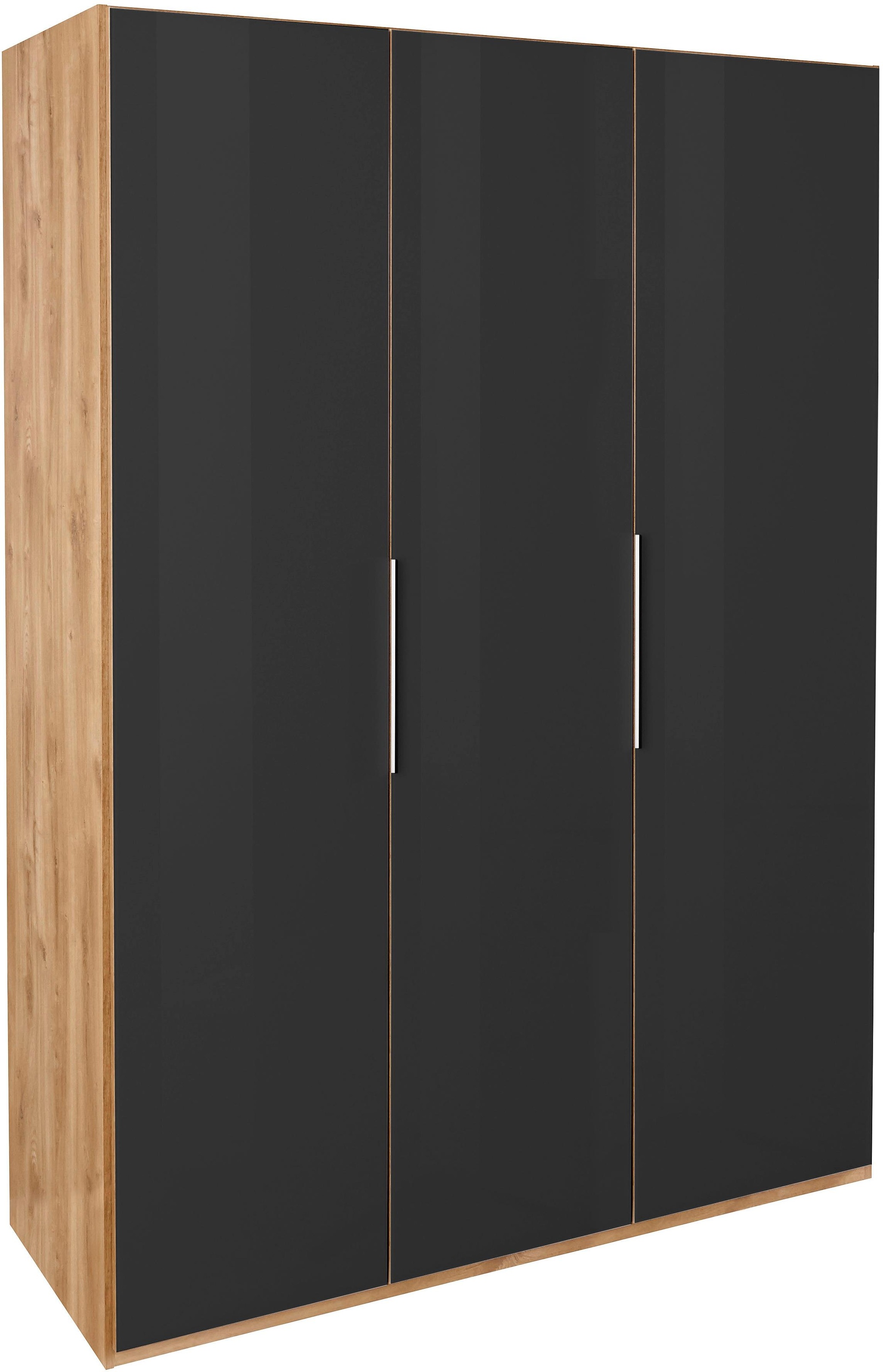 Wimex Kleiderschrank »Level by fresh to go«, Türen vollflächig mit farbigem Glas