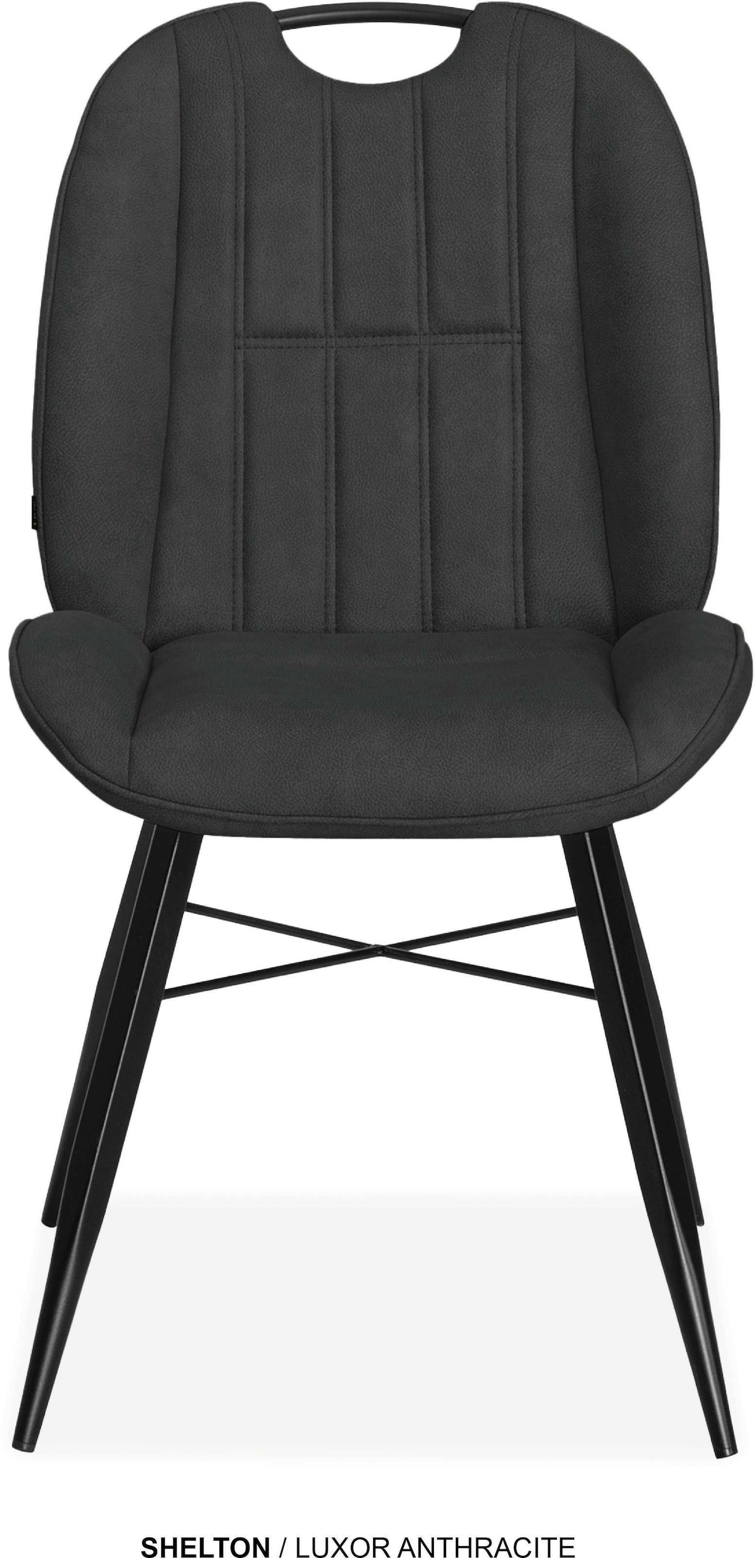 OMG Design Esszimmerstuhl »Shelton« (Set) 1 Stk.Esszimmerstuhl, pflegeleichter Bezug, mit Handgriff