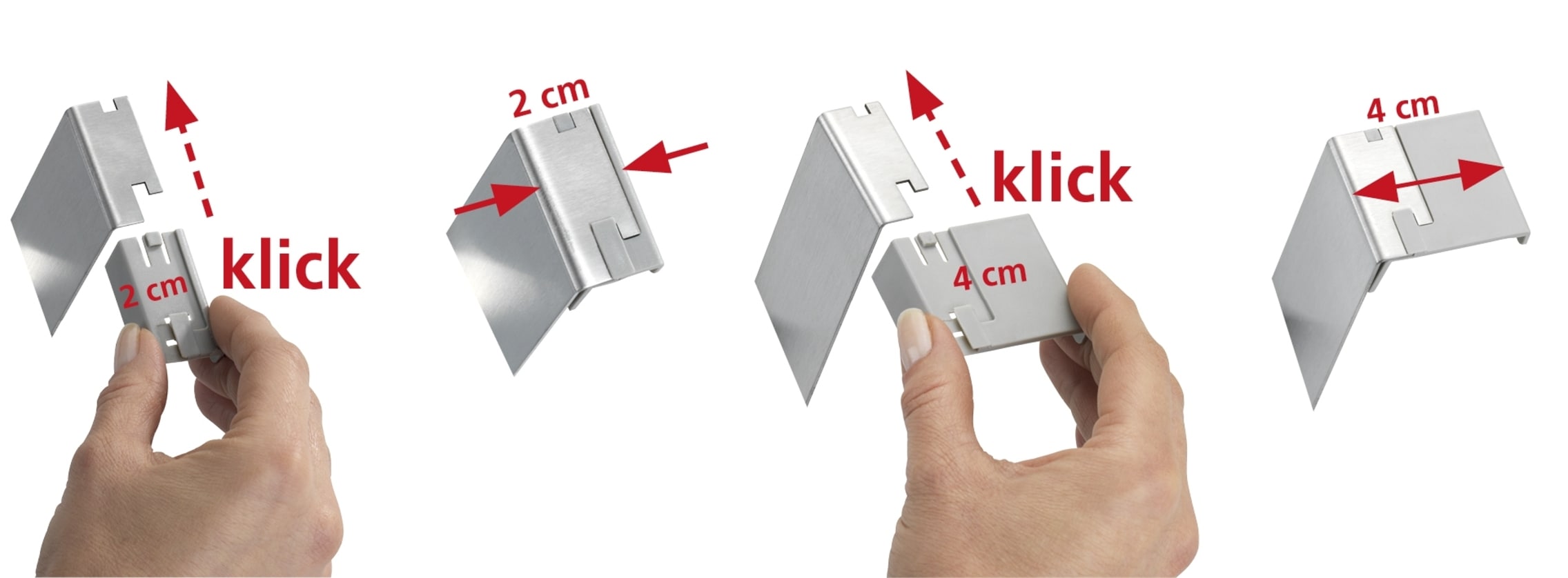 WENKO Türhaken »Modell Asola«, Türgarderobe, Hakenleiste mit 5 Haken, für Türfalzen von 2 und 4 cm