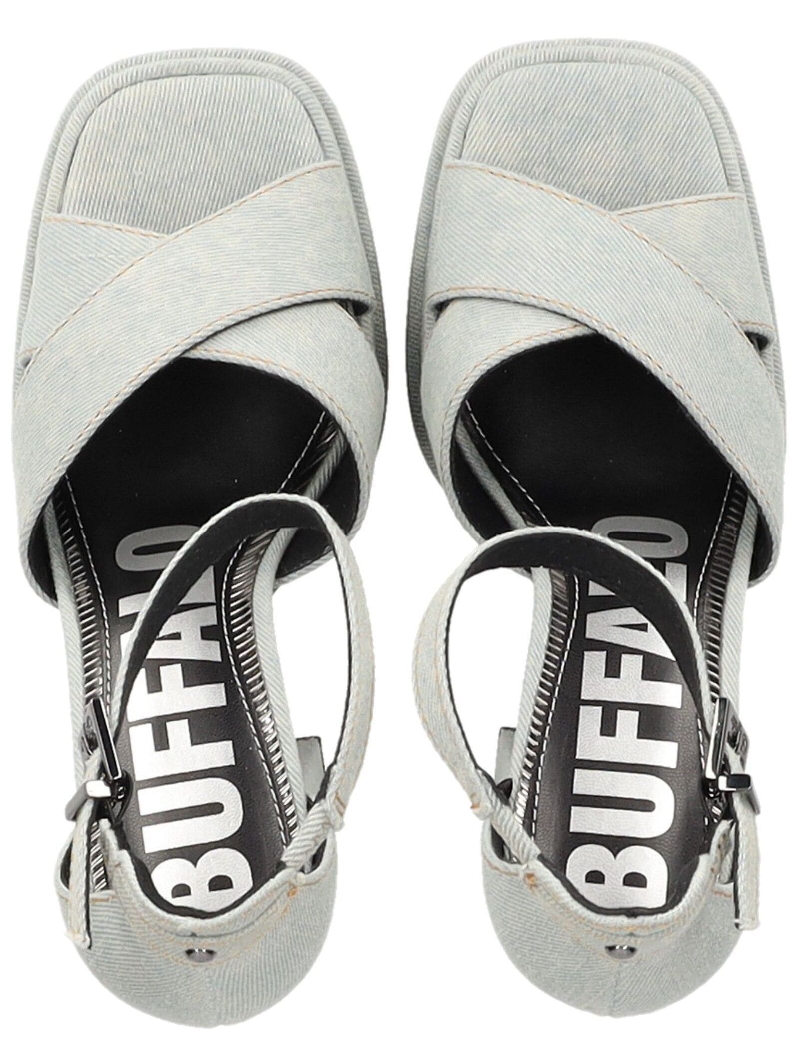 Buffalo High-Heel-Sandalette »Buffalo Sandalen Textil«
