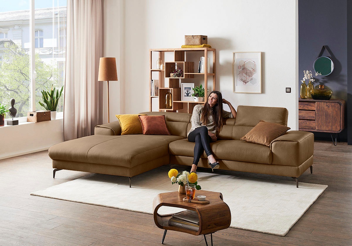 W.SCHILLIG Ecksofa »Piedroo, Designsofa mit tollem Sitzkomfort, elegant und günstig online kaufen