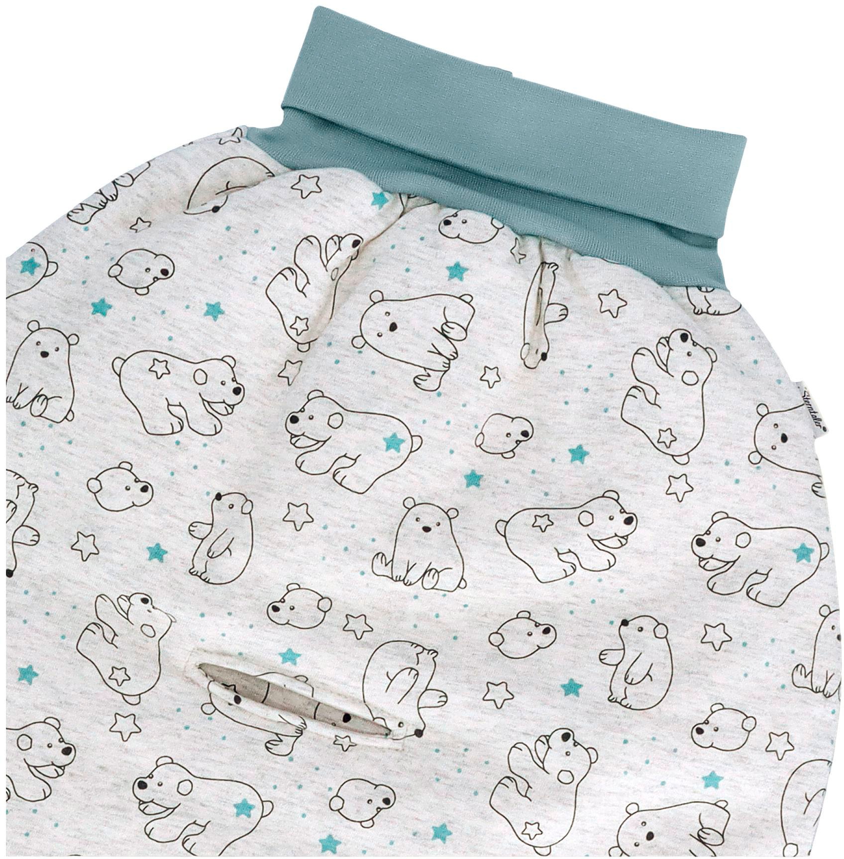 Sterntaler® Fußsack »Strampelnest Eisbär Elia«