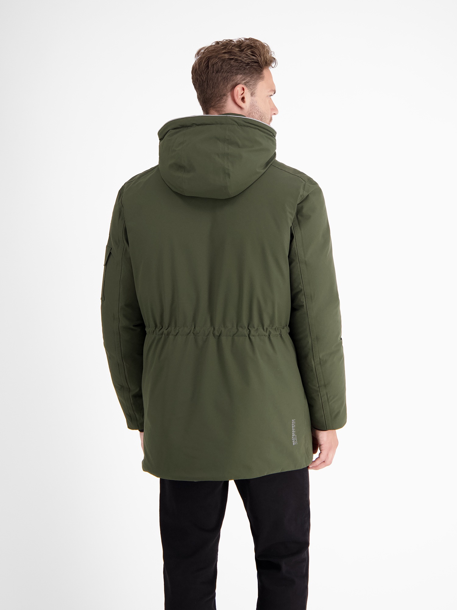 LERROS Outdoorjacke »LERROS Wasserdichter Winter-Parka mit Kapuze«, mit Kapuze, Wasser- und windabweisend, atmungsaktiv