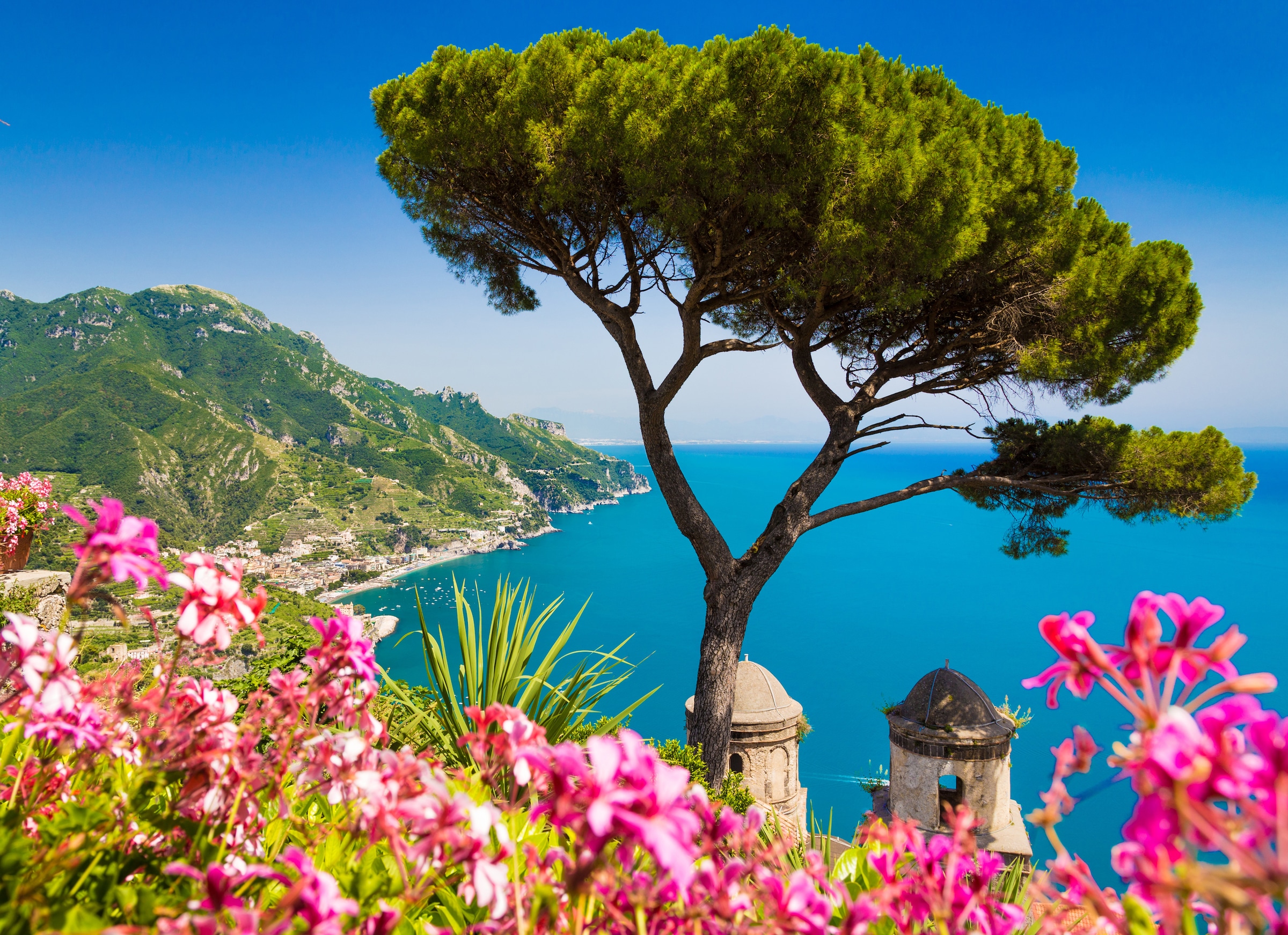 Papermoon Fototapete »Campania Amalfi Coast« glatt günstig online kaufen