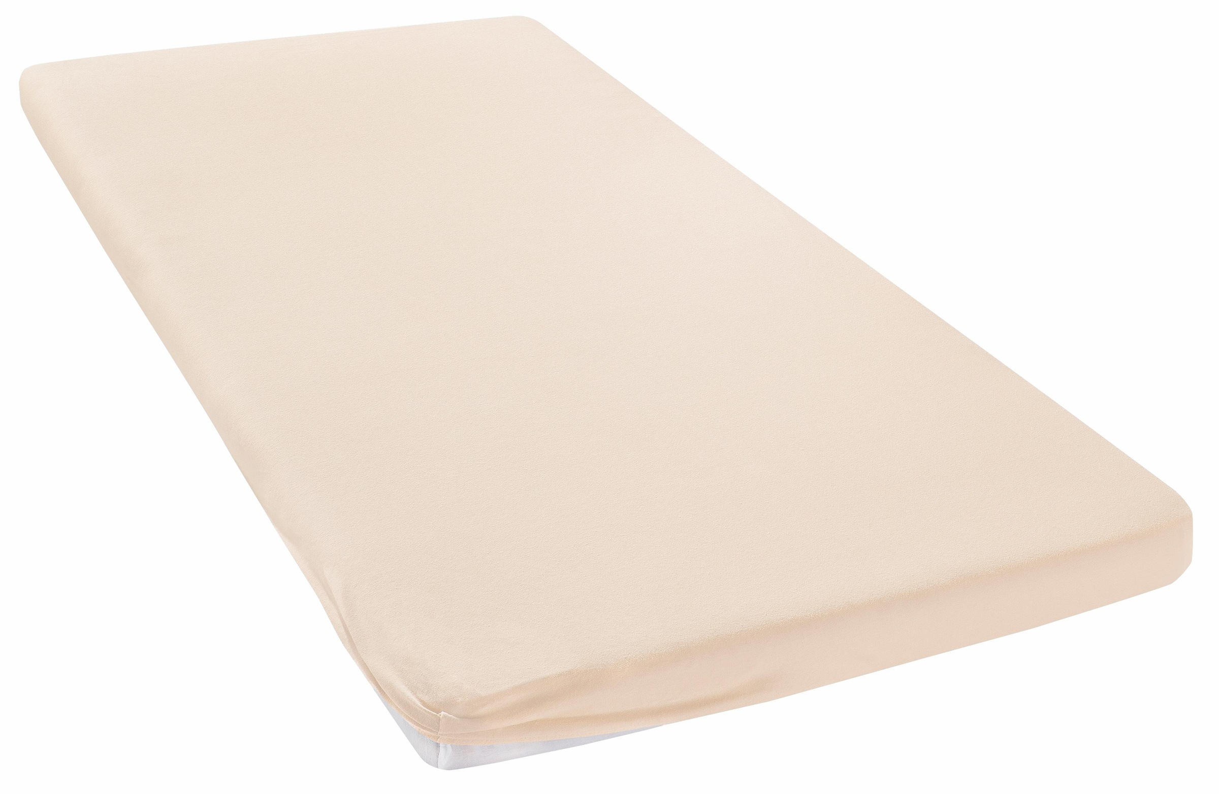 my home Spannbettlaken »Litschi«, für Topper auf Boxspringbetten geeignet, günstig online kaufen