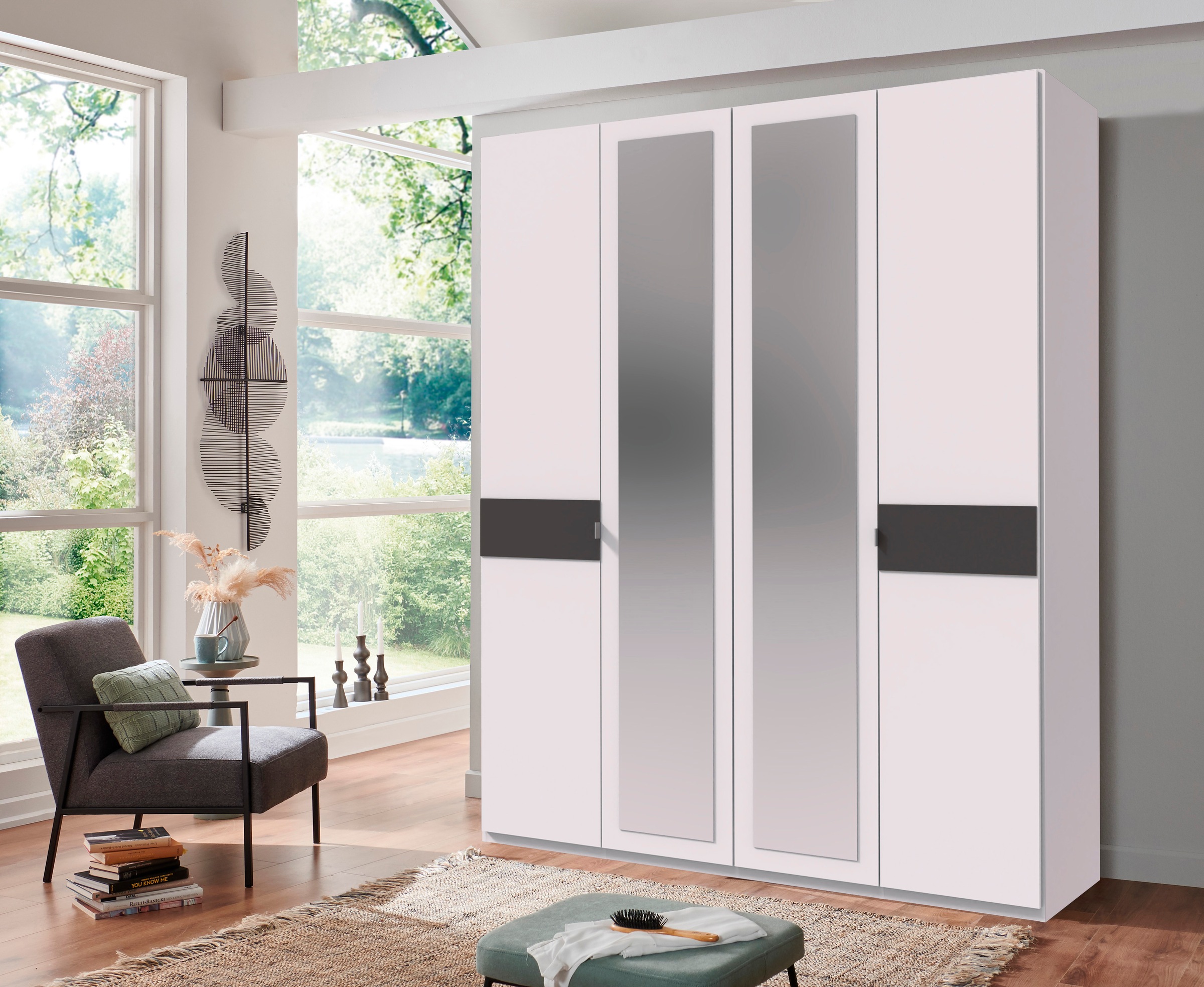 Wimex Drehtürenschrank »Budapest« mit Spiegel, wahlweise 180 oder 225cm bre günstig online kaufen