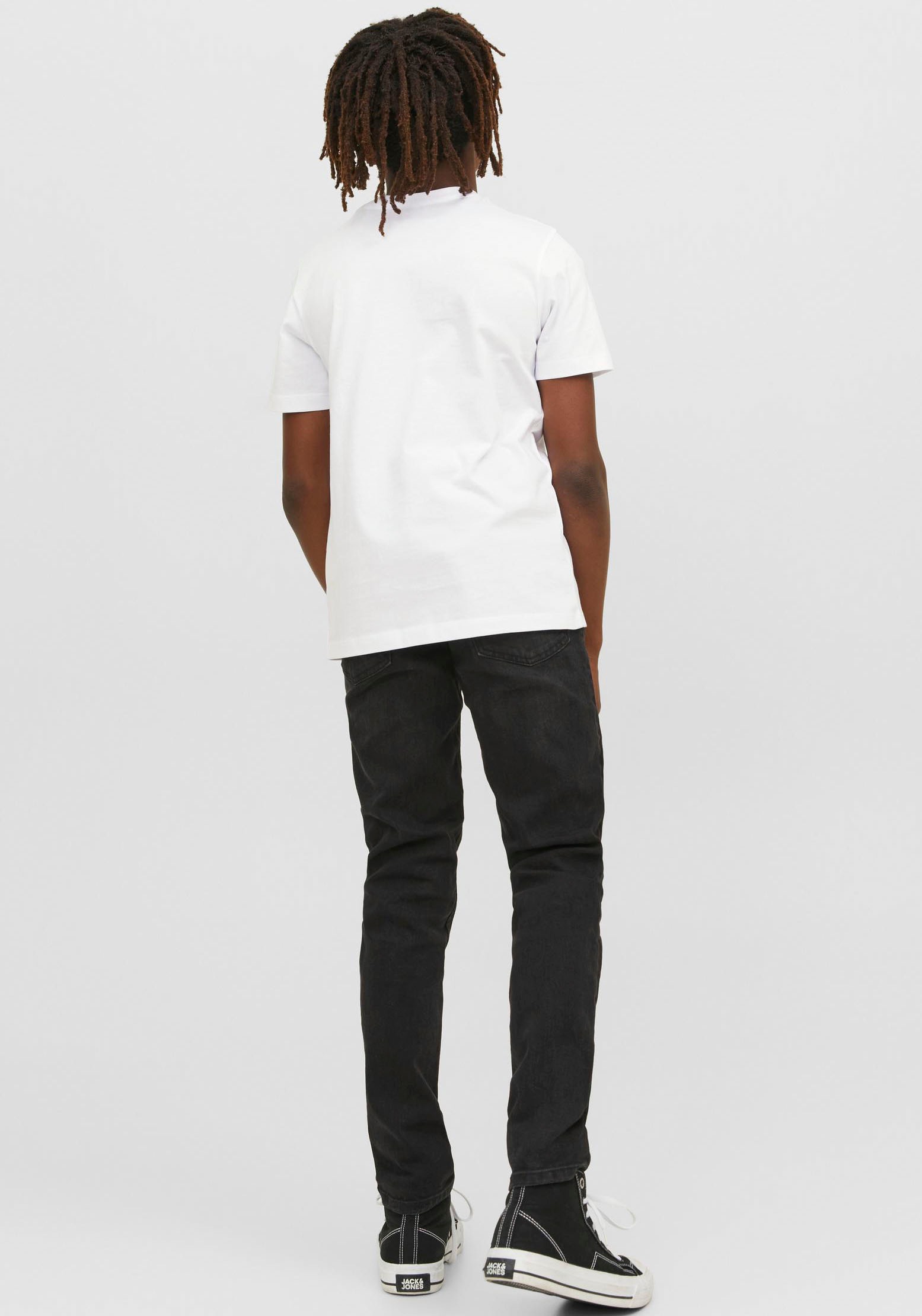 Jack & Jones Junior Kurzarmshirt »JJECORP LOGO TEE PLAY SS O-NECK NOOS JNR«