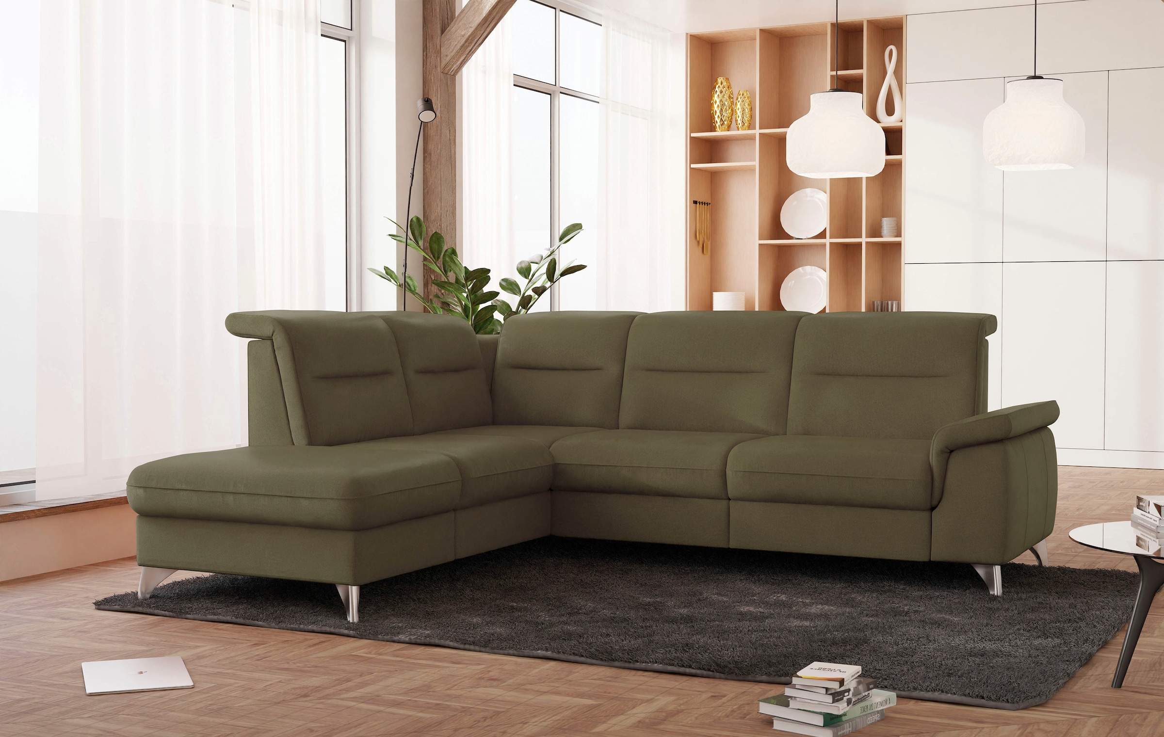 sit&more Ecksofa »Astoria L-Form«, wahlweise mit motorischer Relaxfunktion günstig online kaufen