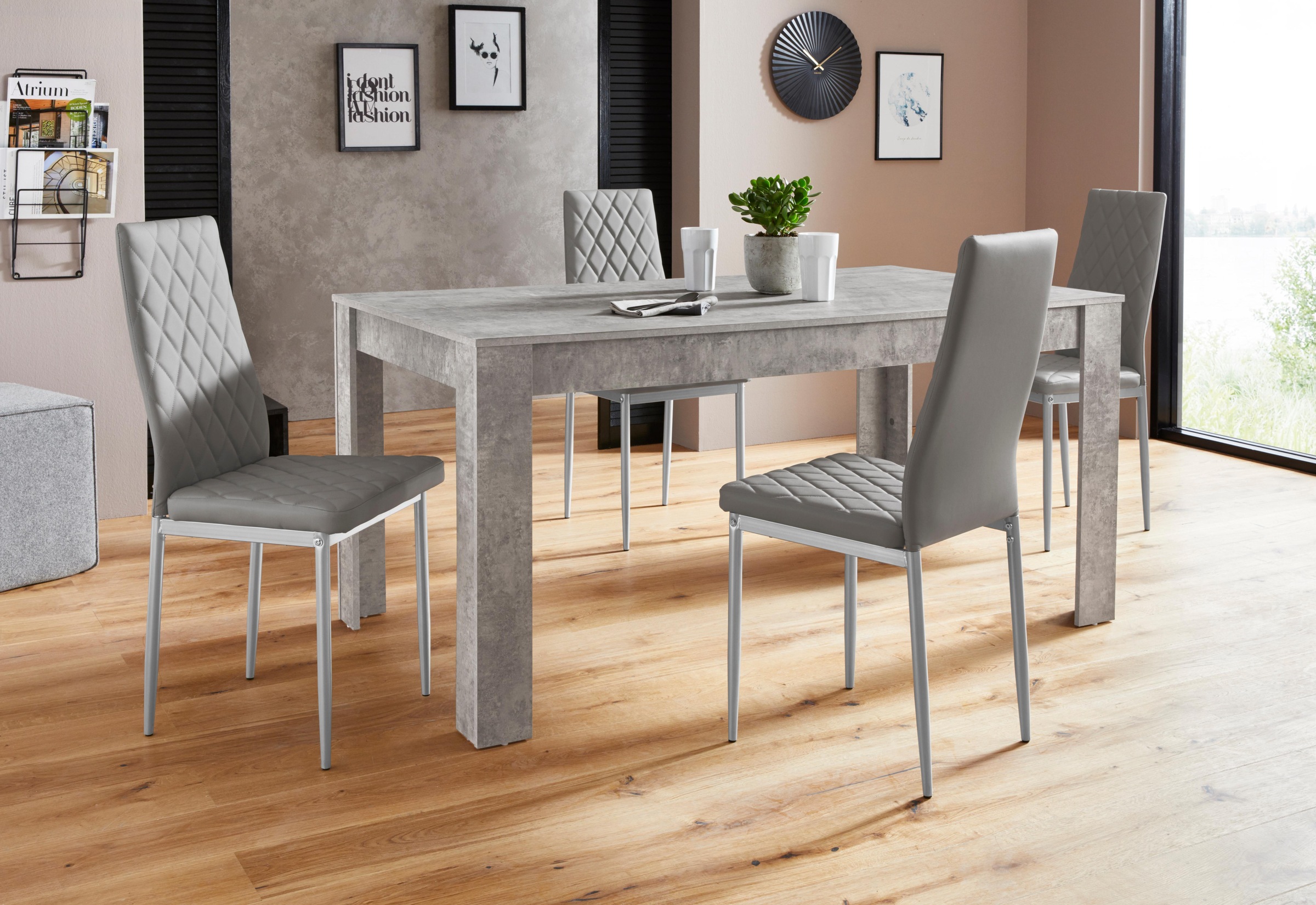 INOSIGN Esszimmerstuhl »Brooke«, (Set), 4 St., Kunstleder, (2 oder 4 Stück) günstig online kaufen