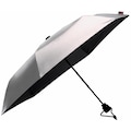 EuroSCHIRM® Taschenregenschirm »light trek® ultra, silber«, mit UV-Lichtschutzfaktor 50+, extra leicht