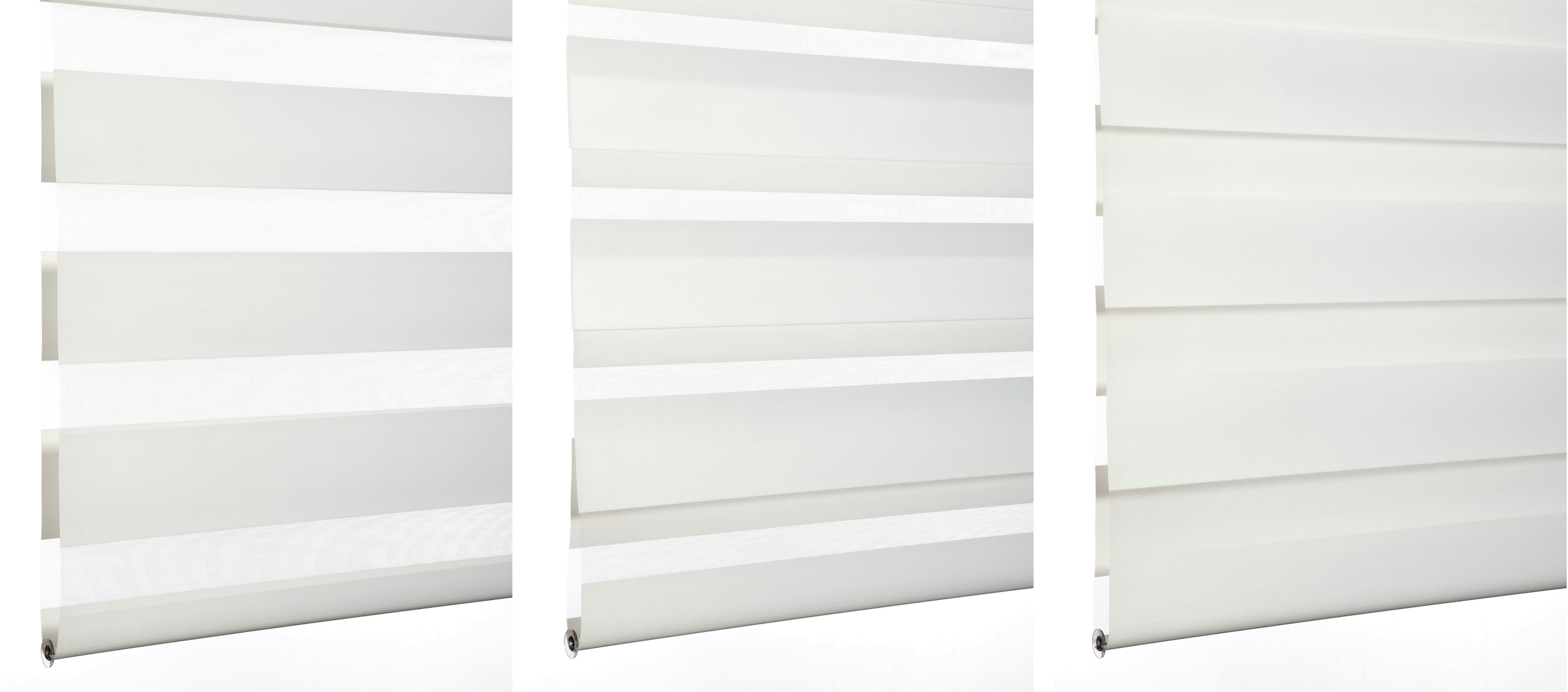 SCHÖNER WOHNEN-Kollektion Doppelrollo »Tilda«, transparent, Sichtschutz, mit Bohren/ohne Bohren, freihängend, geklemmt, silberne oder weiße Rollo-Technik