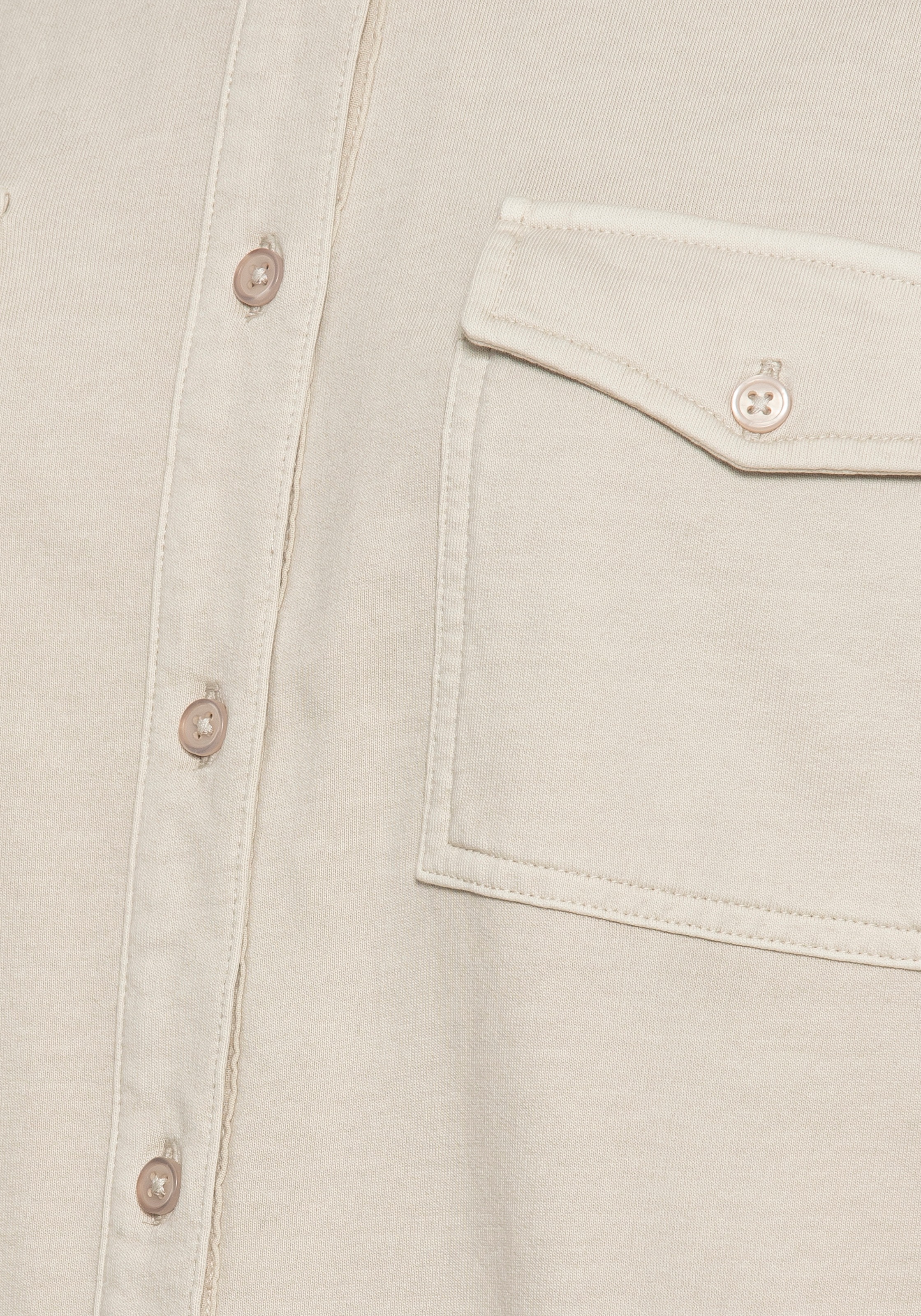 Buffalo Blusenshirt, Loungeshirt im Used-Look, Loungewear