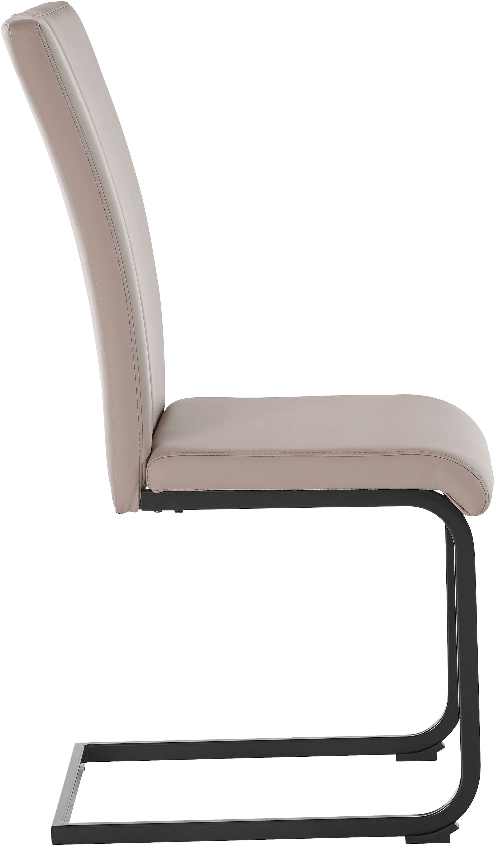 Home affaire Freischwinger »Oliver«, (Set), 2 St., Kunstleder, Stuhl belastbar bis 120 Kg