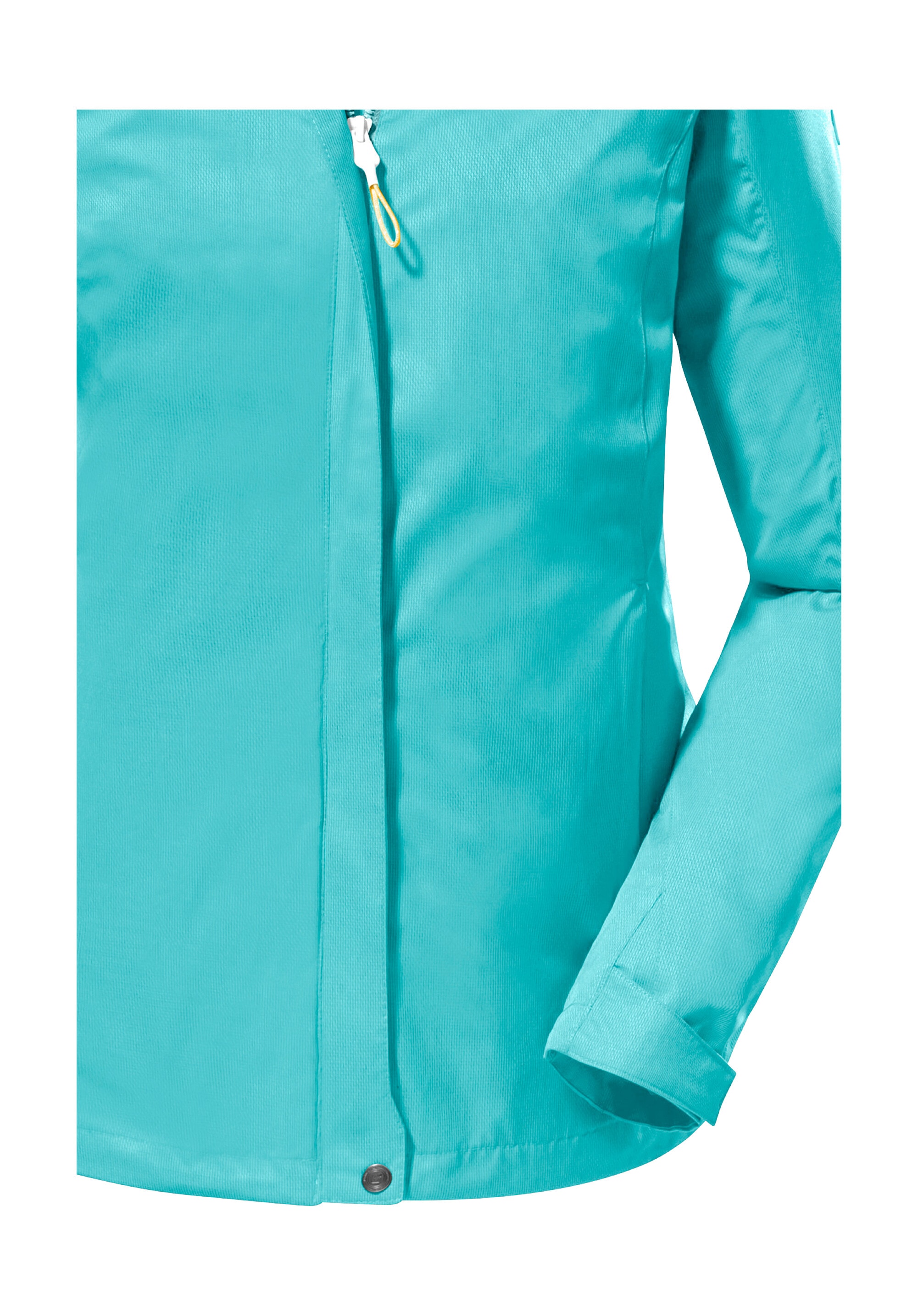 Killtec Outdoorjacke »KOS 133 WMN JCKT«, Wasser- und winddichte Damenjacke mit abnehmbarer Kapuze, PFAS-frei
