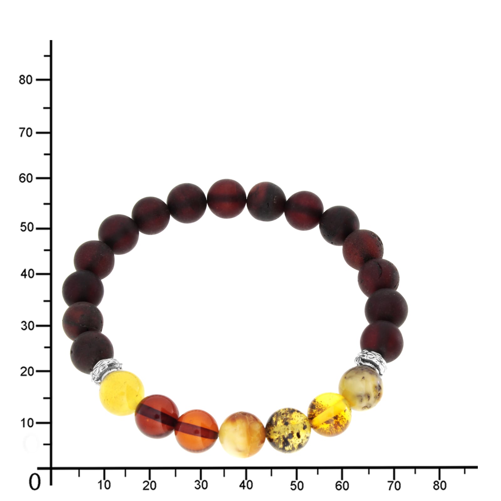 OSTSEE-SCHMUCK Armband »Ostsee-Schmuck Armband Vivi 8 mm Armband Vivi 8 mm«