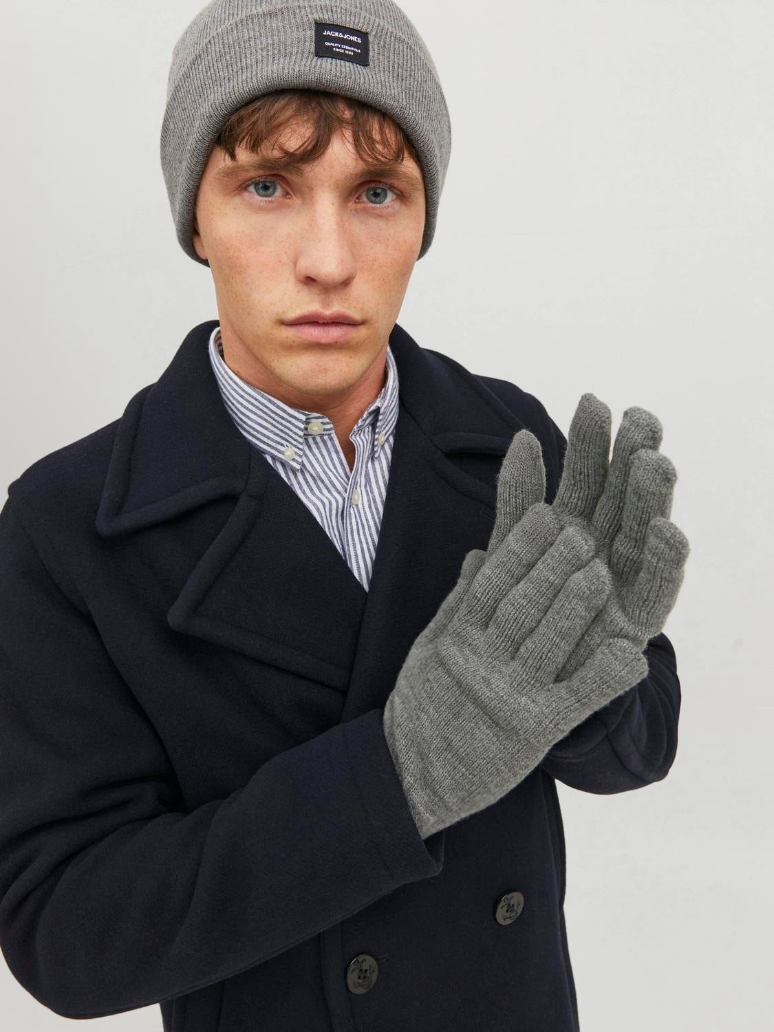 Jack & Jones Strickhandschuhe »JACBARRY KNITTED GLOVES NOOS« JACBARRY KNITTED GLOVES NOOS