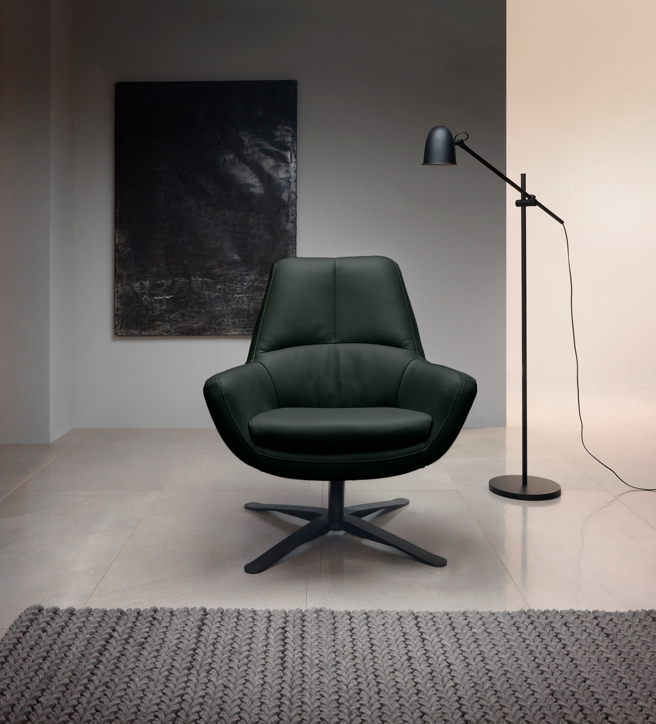 BETYPE Drehsessel »Be Organic Standard Back, Loungesessel«, in elegantem De günstig online kaufen