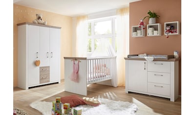 Mäusbacher Babyzimmer-Komplettset »Stralsund«, (Set, 3 St., Bett, Wickelkommode,... kaufen