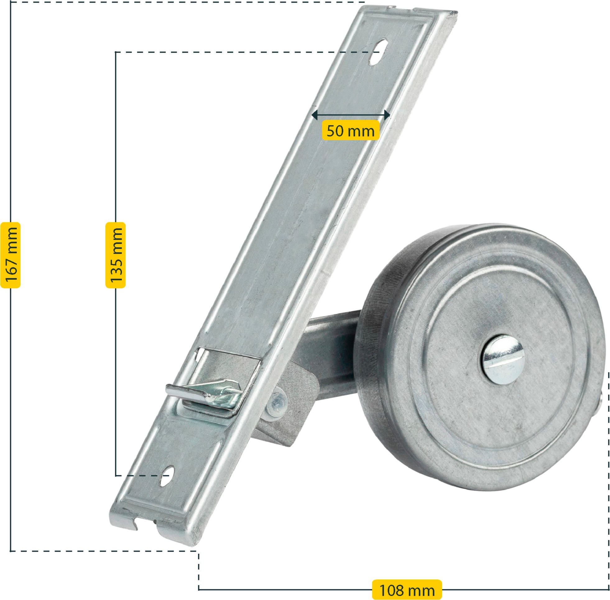 SCHELLENBERG Einlass-Gurtwickler »für das Rollladensystem Maxi, Lochabstand 13,5 cm, Unterputz-Montage« Set, 1 Stk. tlg. für Rollladengurte mit 23 mm Breite