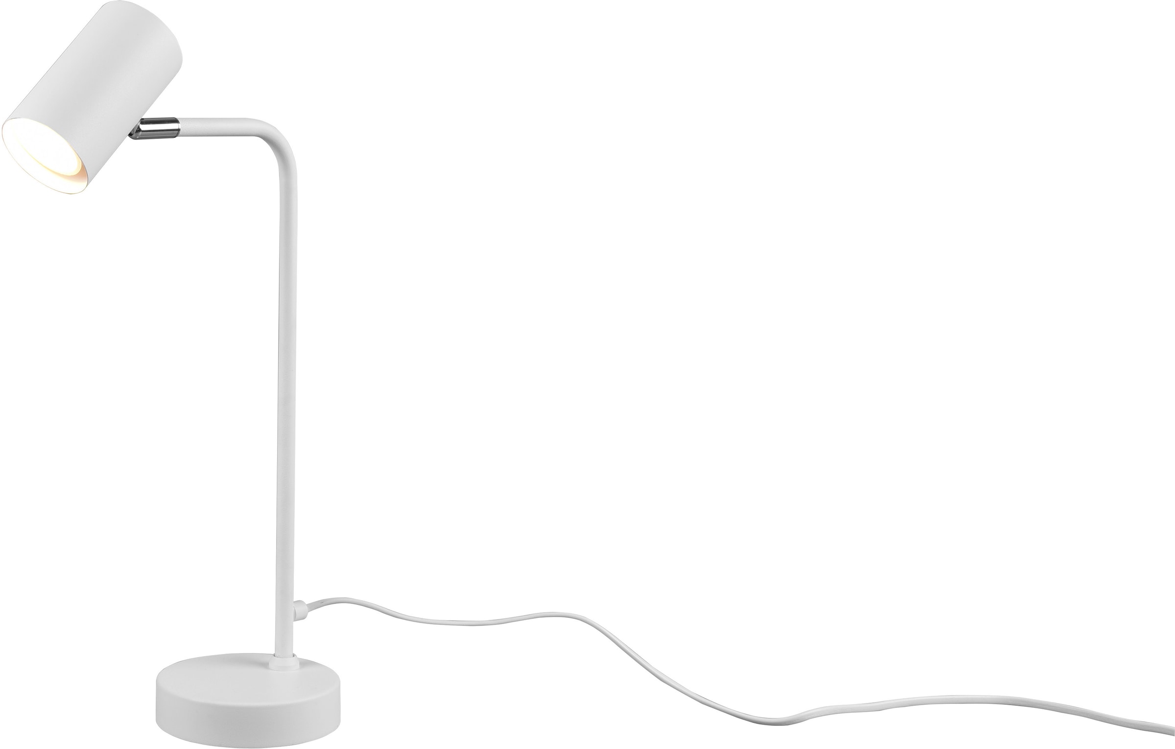 TRIO Leuchten Tischleuchte »Marley«, 1 Kippschalter, online Leuchtmittel Spot frei schwenkbar mit wählbar, GU10 kaufen flammig-flammig