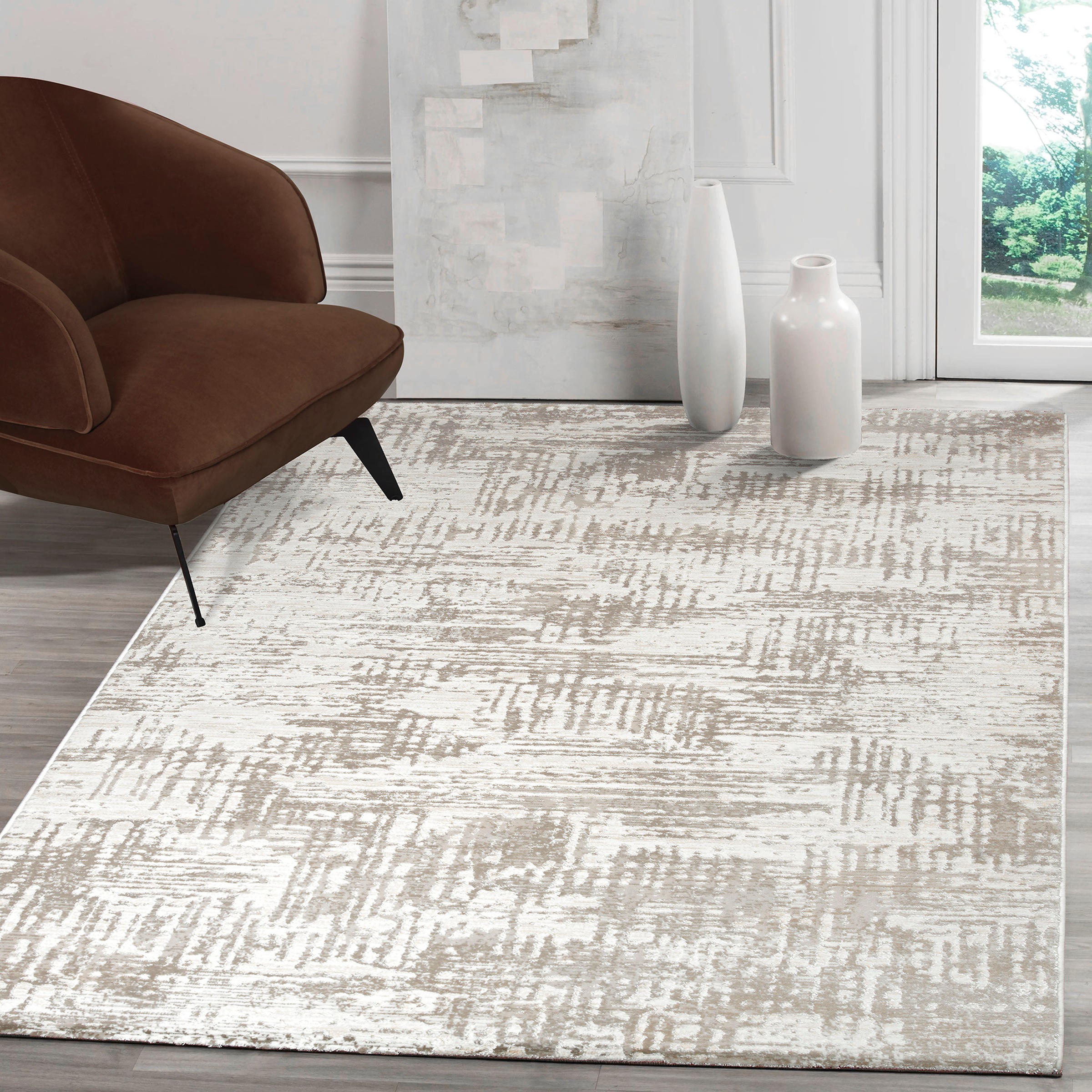 Sanat Teppich »Harmony 3216«, rechteckig, 12 mm Höhe, moderner Kurzflortepp günstig online kaufen