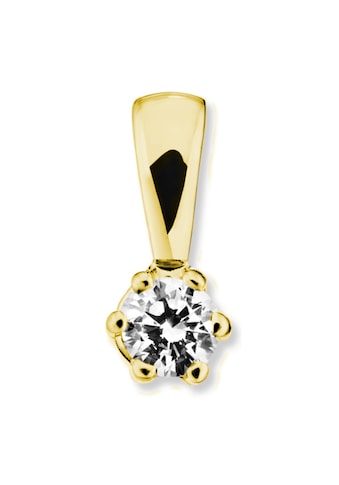 ONE ELEMENT Kette mit Anhänger »0,20 ct Diamant Brillant Anhänger aus 585 Gelbgold«,... kaufen