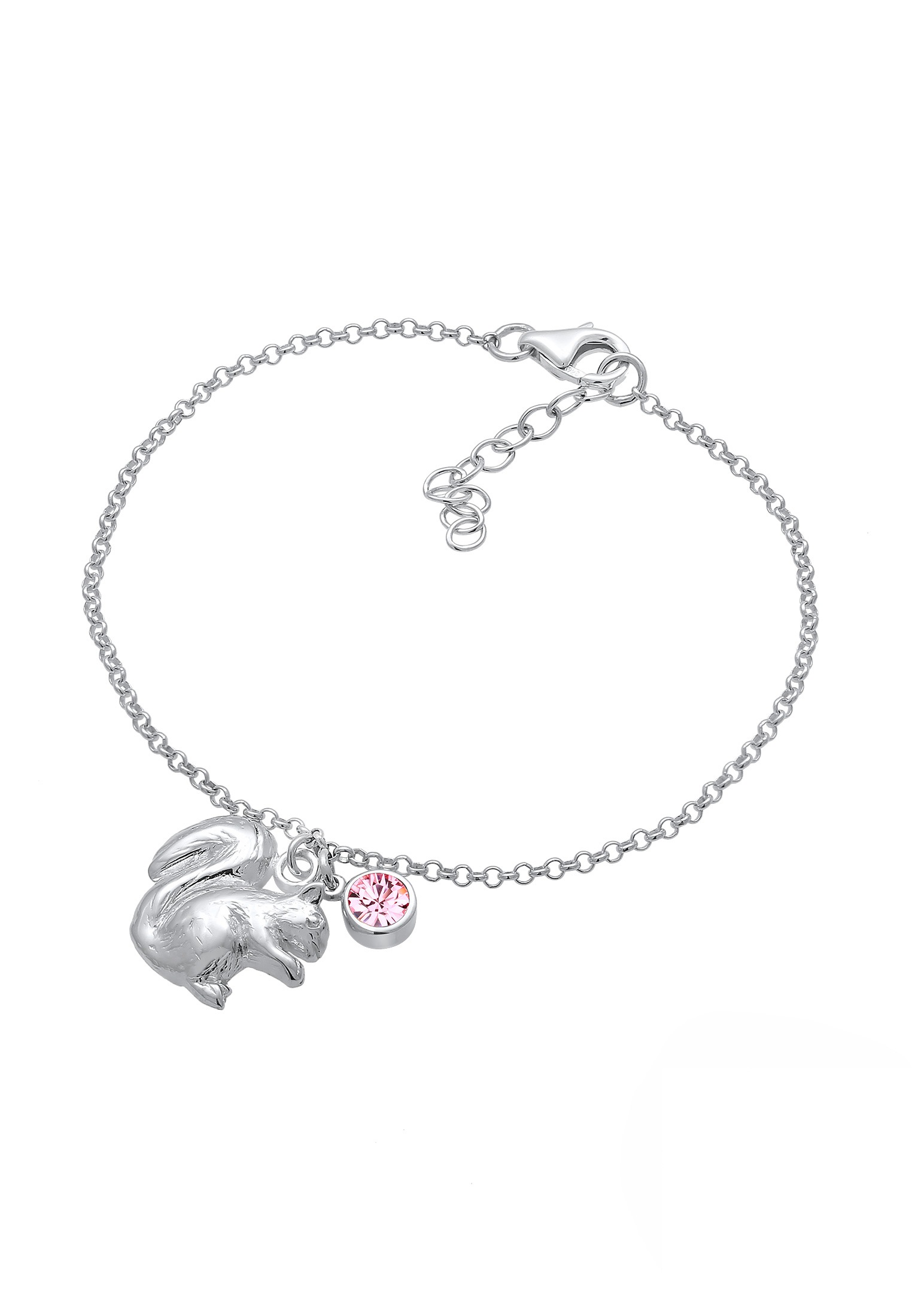 Elli Armband »Eichhörnchen Tradition Kristalle 925 Silber«