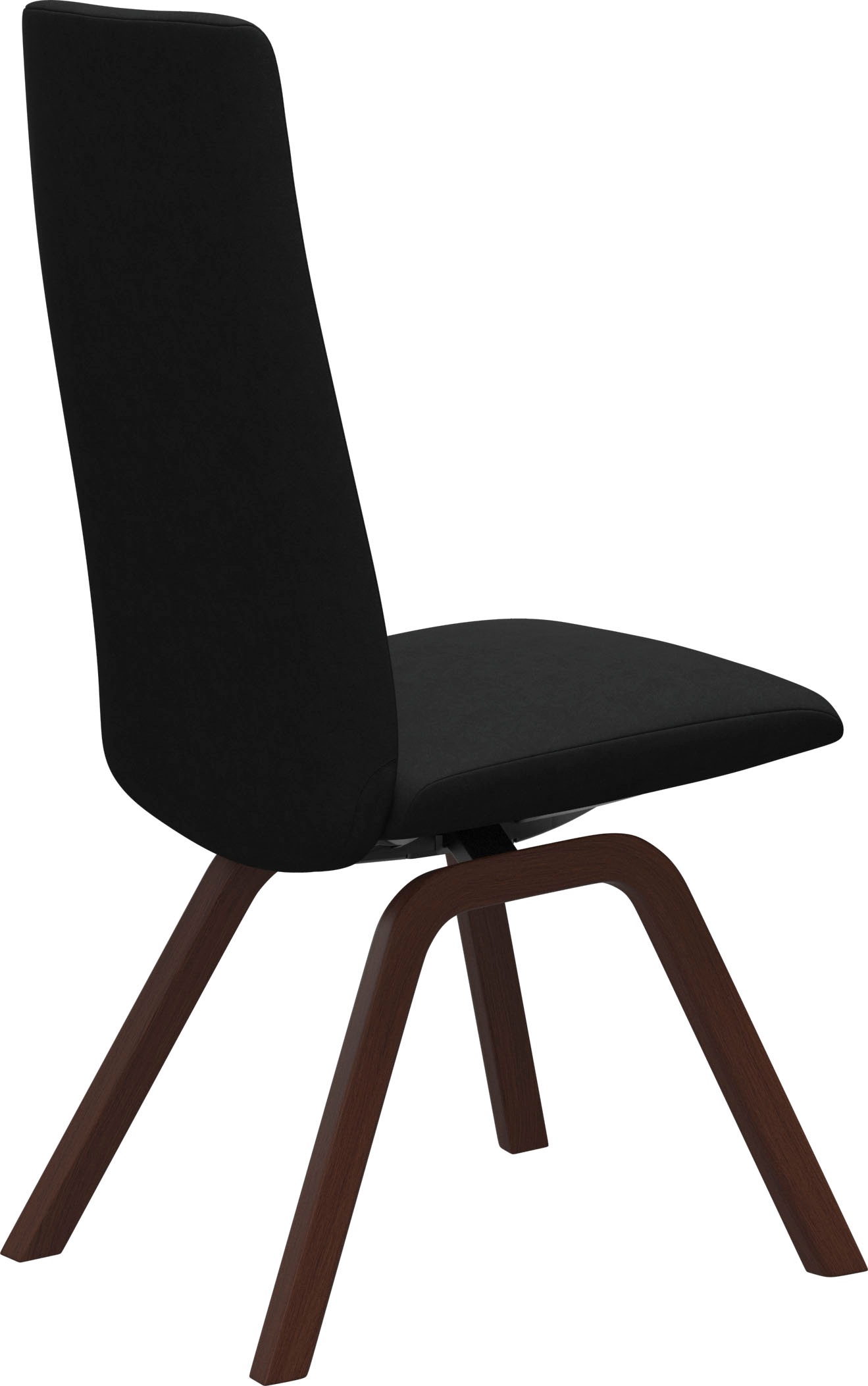 Stressless® Polsterstuhl »Laurel«, Microfaser DINAMICA, High Back, Größe M, mit schräggestellten Beinen in Walnuss
