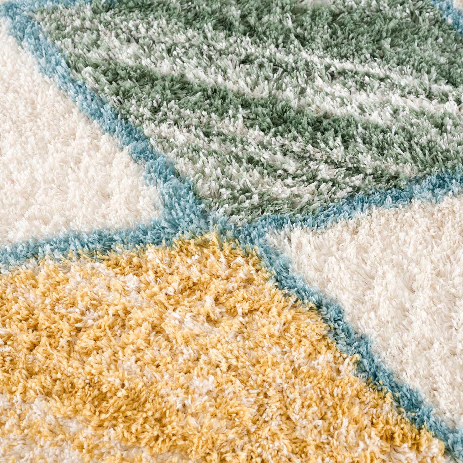 Carpet City Hochflor-Teppich »Pulpy 557«, rechteckig, 30 mm Höhe, besonders weich, Ethno Look, ideal für Wohnzimmer & Schlafzimmer