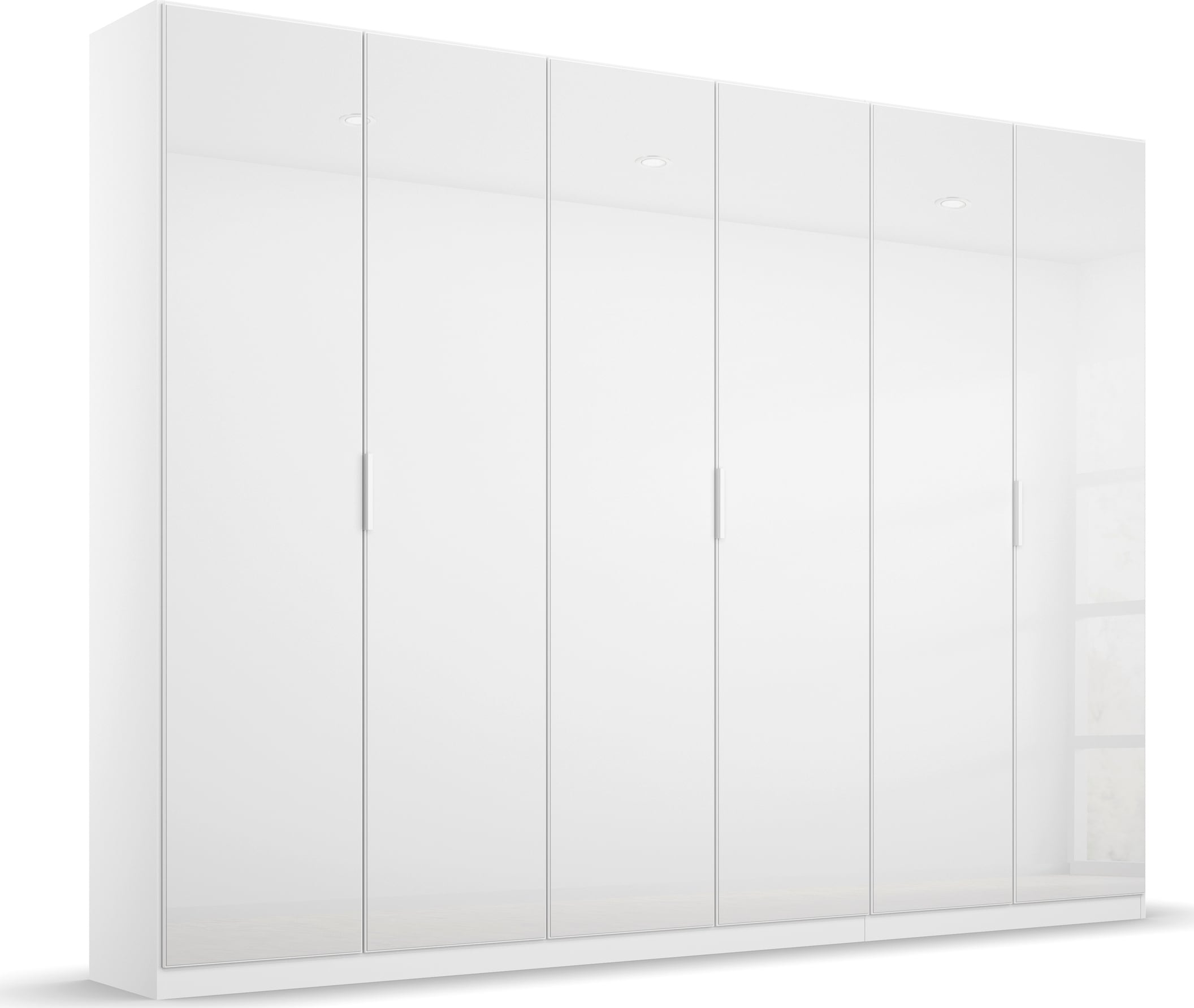 rauch Drehtürenschrank »Kleiderschrank Schrank Garderobe KOLUNA mit hochwertiger Glasfront«, inkl. 2 Innenschubladen sowie extra Einlegeböden MADE IN GERMANY