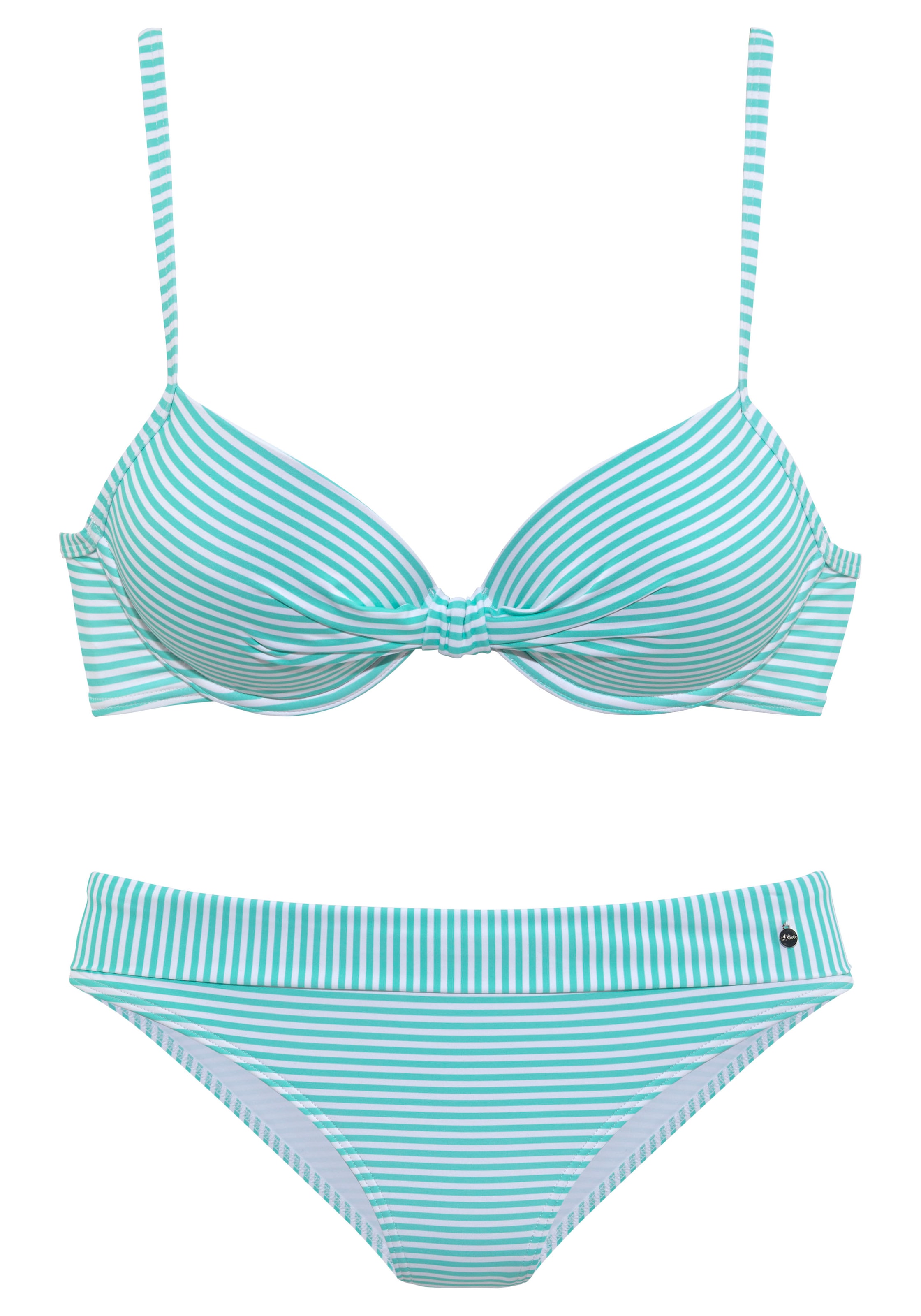 bestellen Knoten-Optik Bügel-Bikini, s.Oliver im in Online-Shop