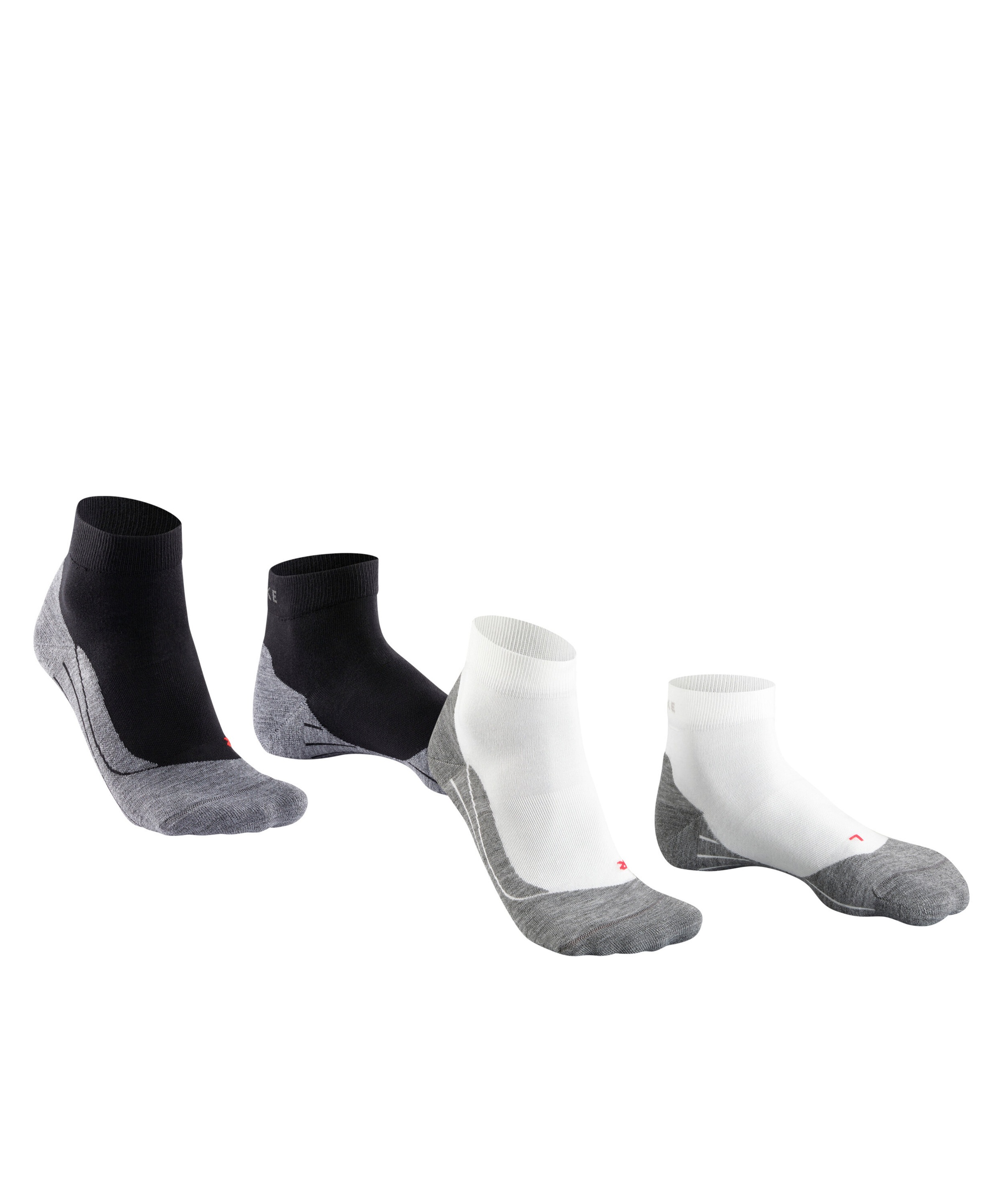 FALKE Laufsocken »RU4 Endurance Short«, (2 Paar), schnell trocknend, feuchtigkeitsregulierend